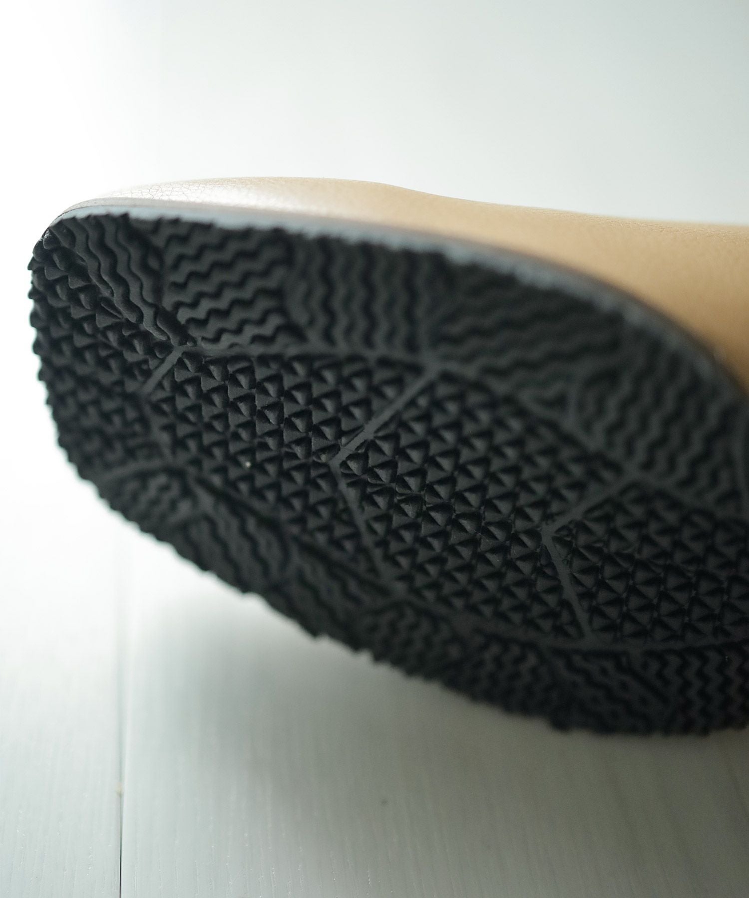 ウッドローヒールショートブーツ▲返品不可