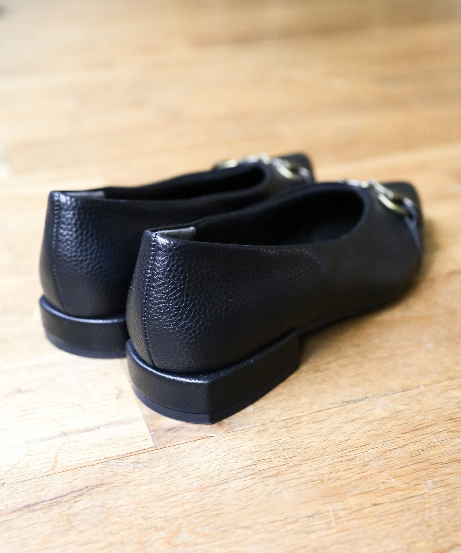 生活防水！晴雨兼用アンティークビットポインテッドトゥレインパンプス/レインシューズ