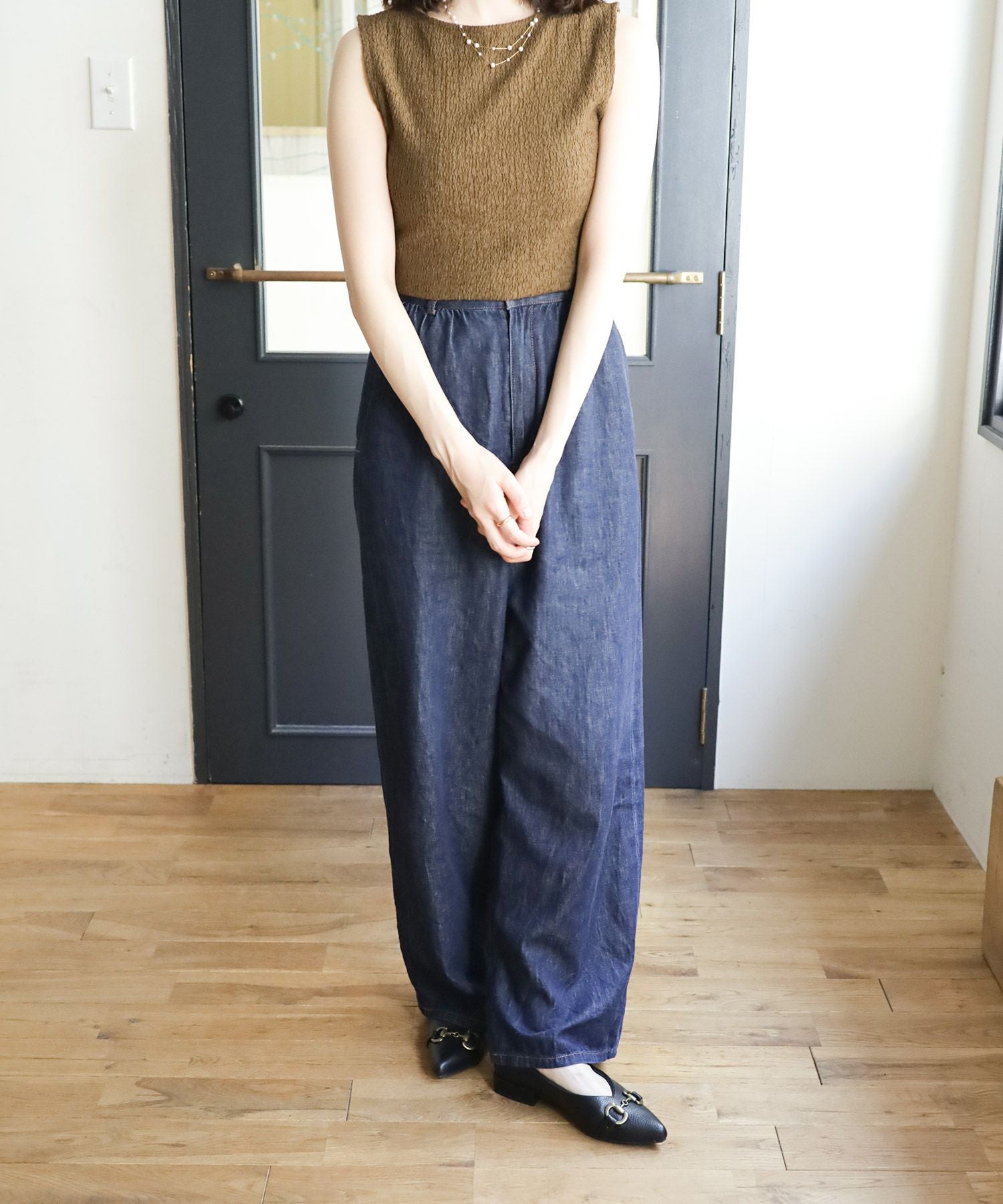 生活防水！晴雨兼用アンティークビットポインテッドトゥレインパンプス/レインシューズ