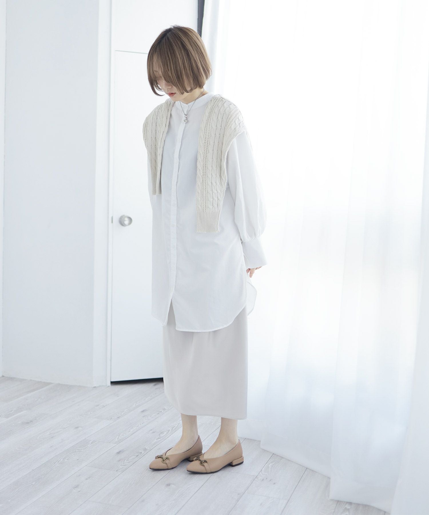 生活防水！晴雨兼用アンティークビットポインテッドトゥレインパンプス/レインシューズ