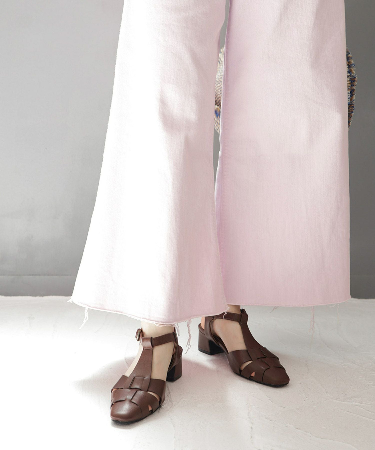 ミドルヒールグルカサンダル 【公式ショップ・ZOZOTOWN限定販売アイテム】