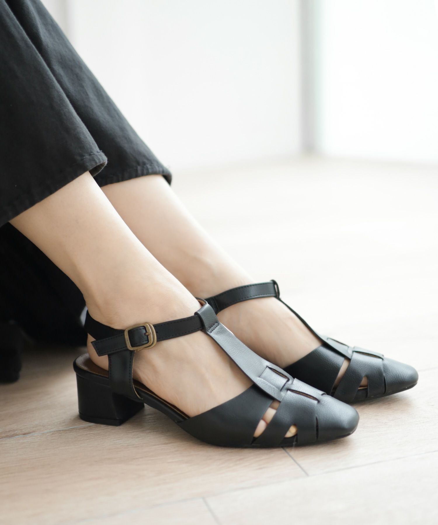 ミドルヒールグルカサンダル 【公式ショップ・ZOZOTOWN限定販売アイテム】
