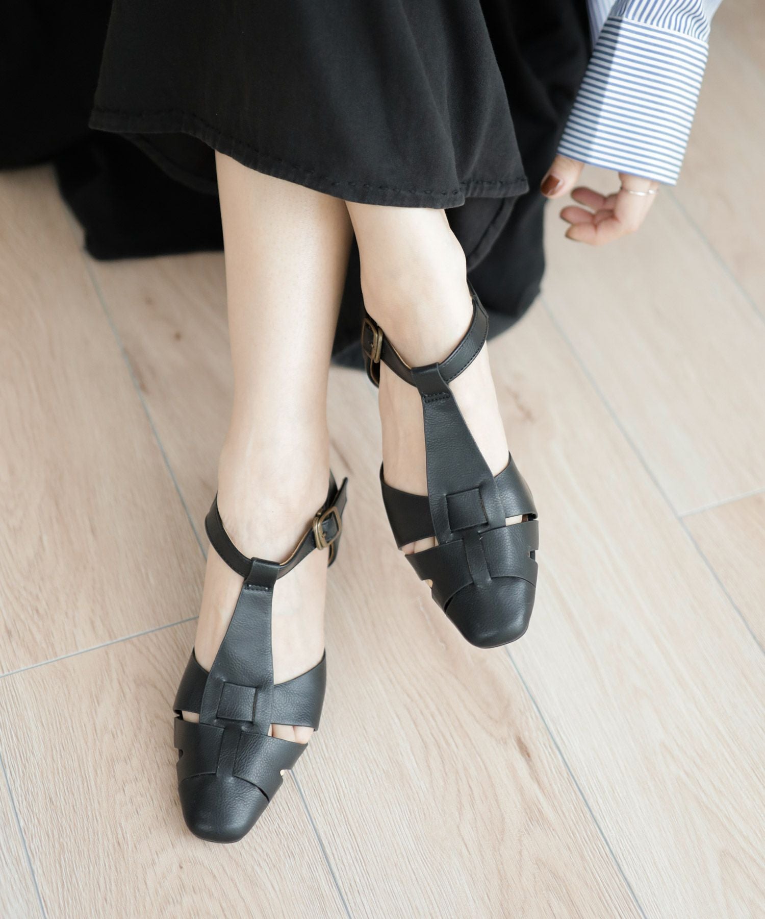 ミドルヒールグルカサンダル 【公式ショップ・ZOZOTOWN限定販売アイテム】
