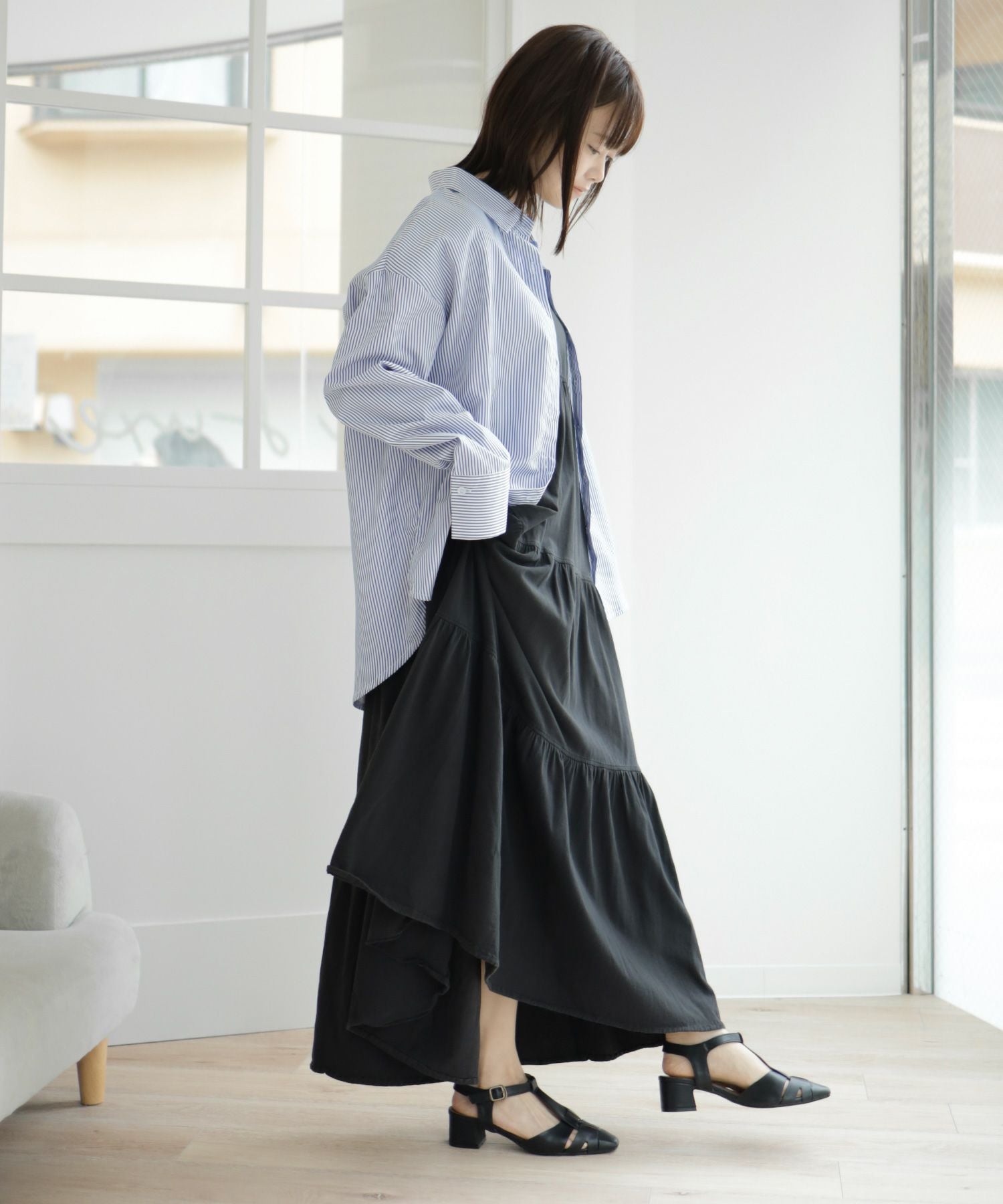 ミドルヒールグルカサンダル 【公式ショップ・ZOZOTOWN限定販売アイテム】