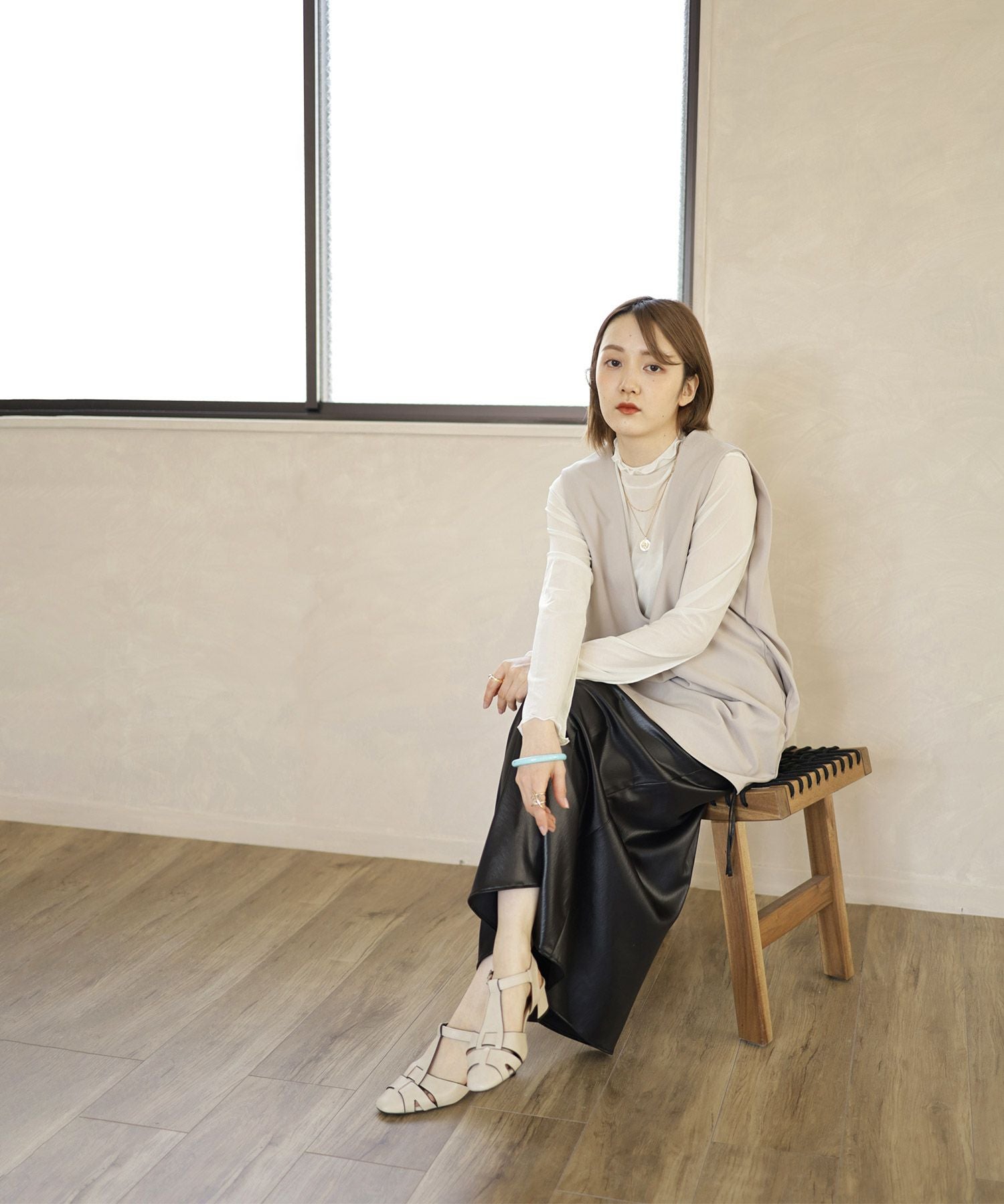 ミドルヒールグルカサンダル 【公式ショップ・ZOZOTOWN限定販売アイテム】