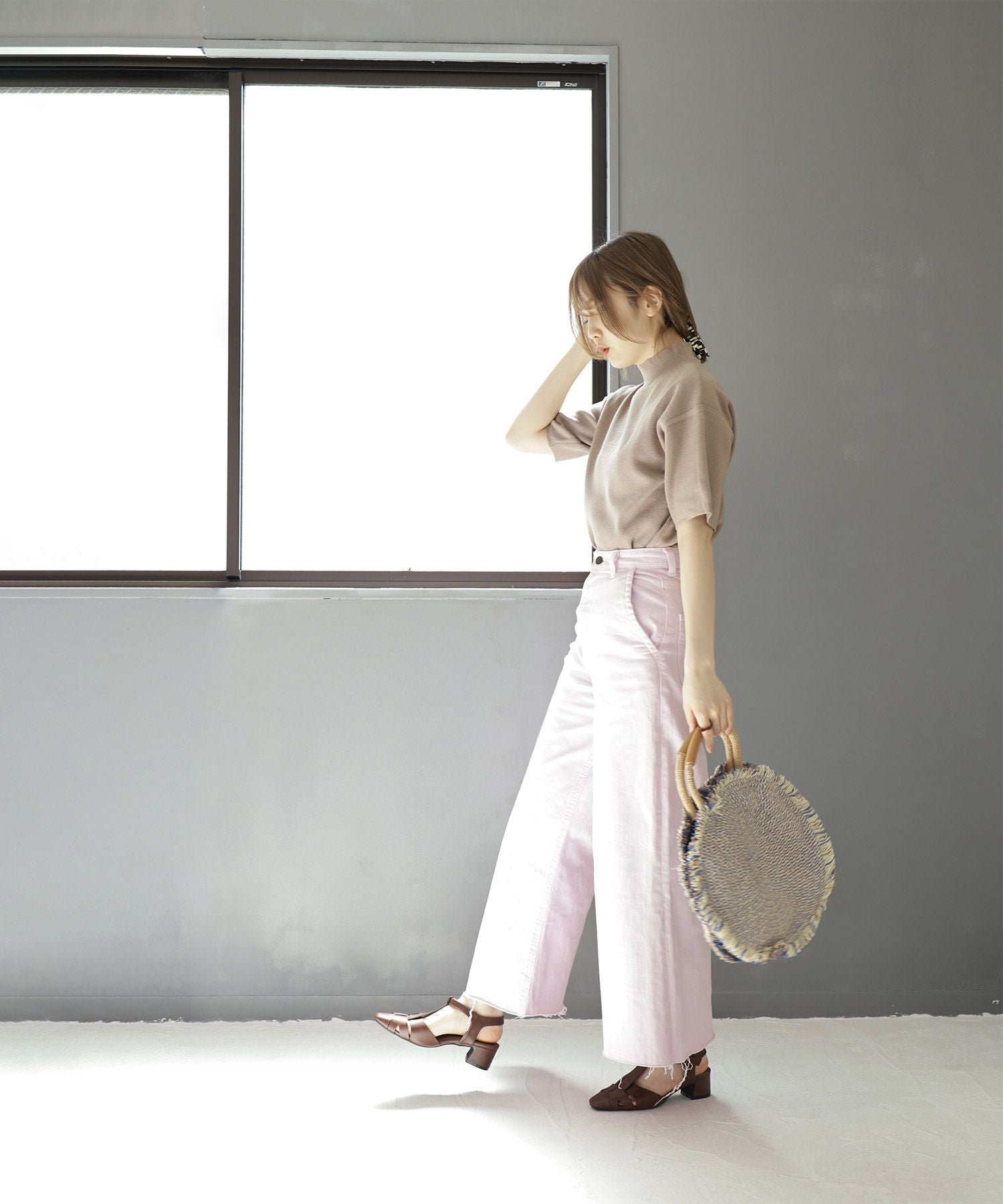 ミドルヒールグルカサンダル 【公式ショップ・ZOZOTOWN限定販売アイテム】