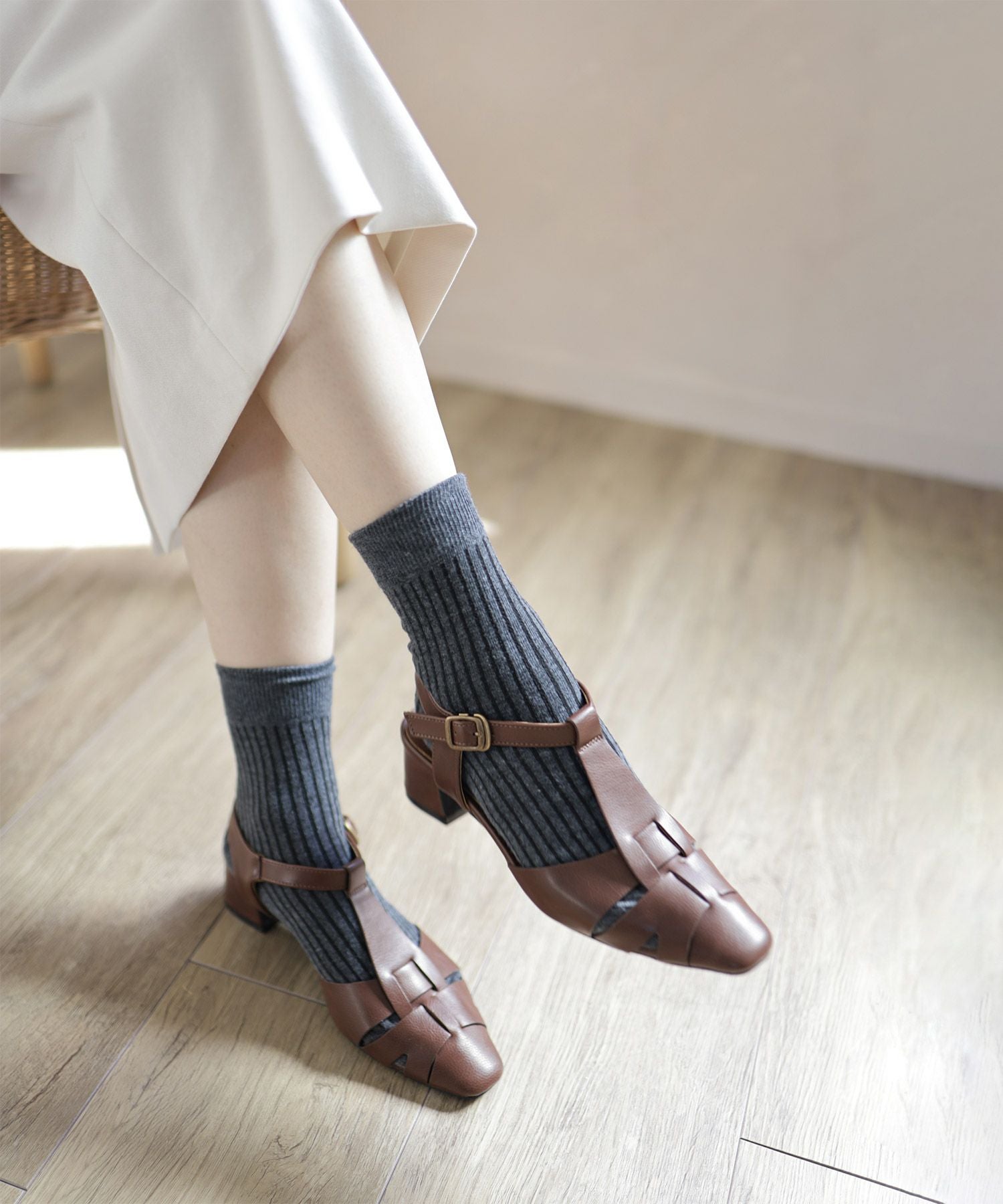 ミドルヒールグルカサンダル 【公式ショップ・ZOZOTOWN限定販売アイテム】