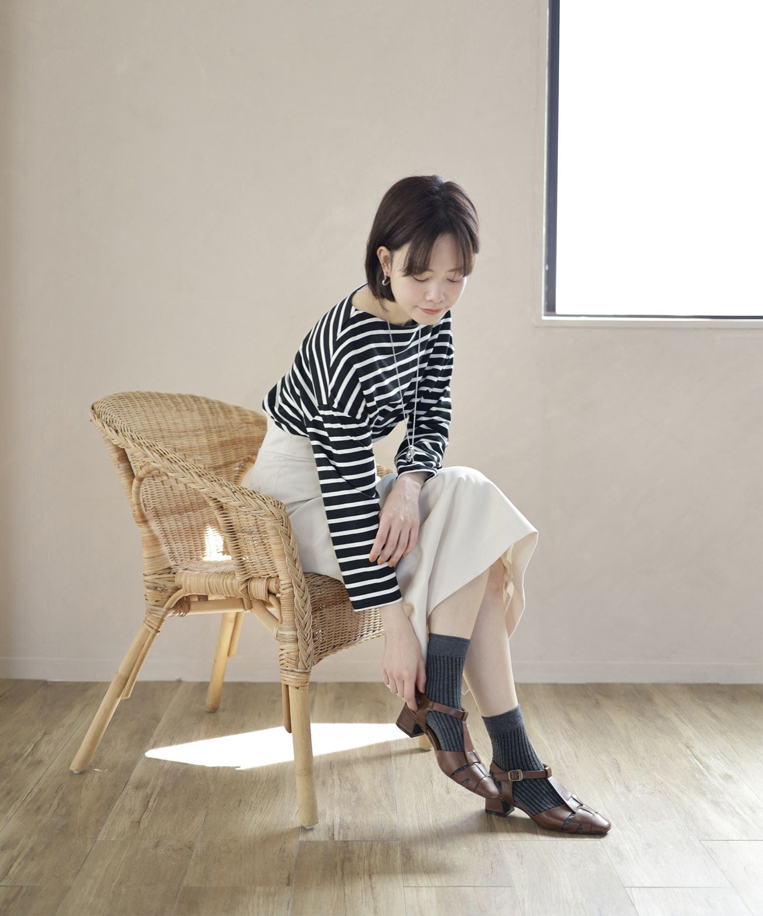 ミドルヒールグルカサンダル 【公式ショップ・ZOZOTOWN限定販売アイテム】