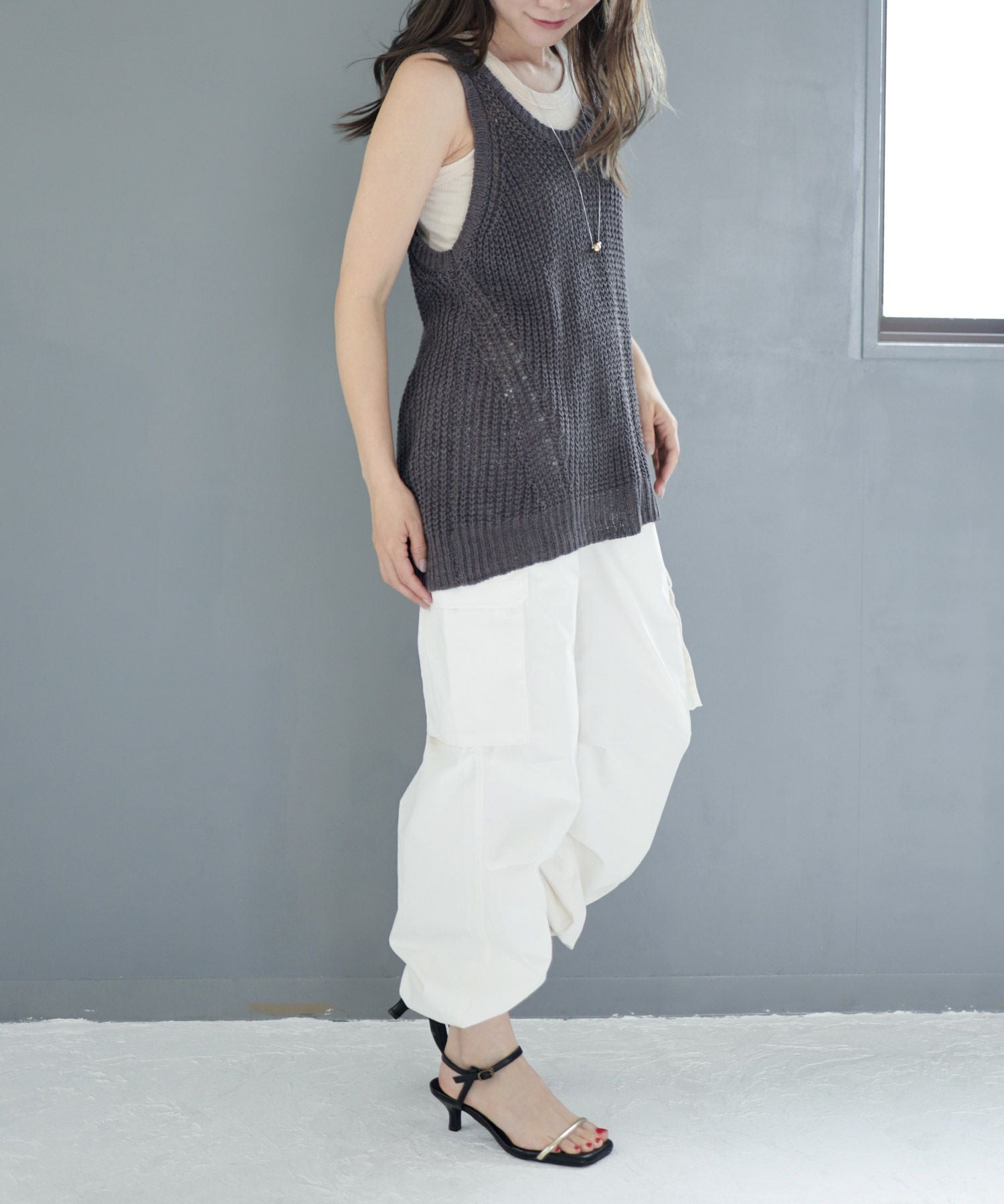 ふわふわクッションバーストラップサンダル▲返品不可