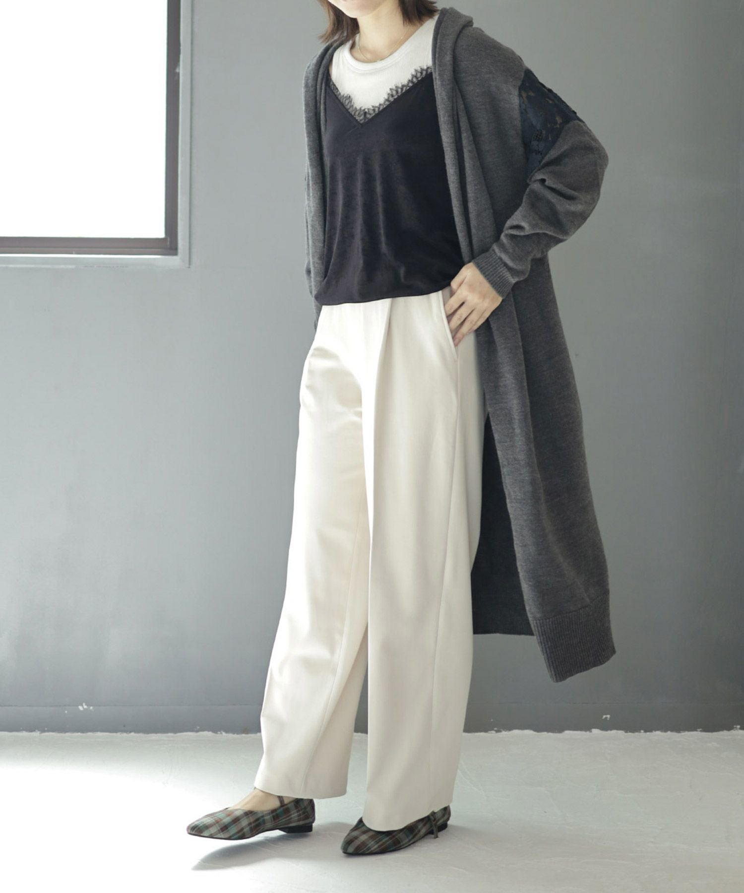 かかとが踏める2Wayポインテッドトゥメリージェーンパンプス▲返品交換不可