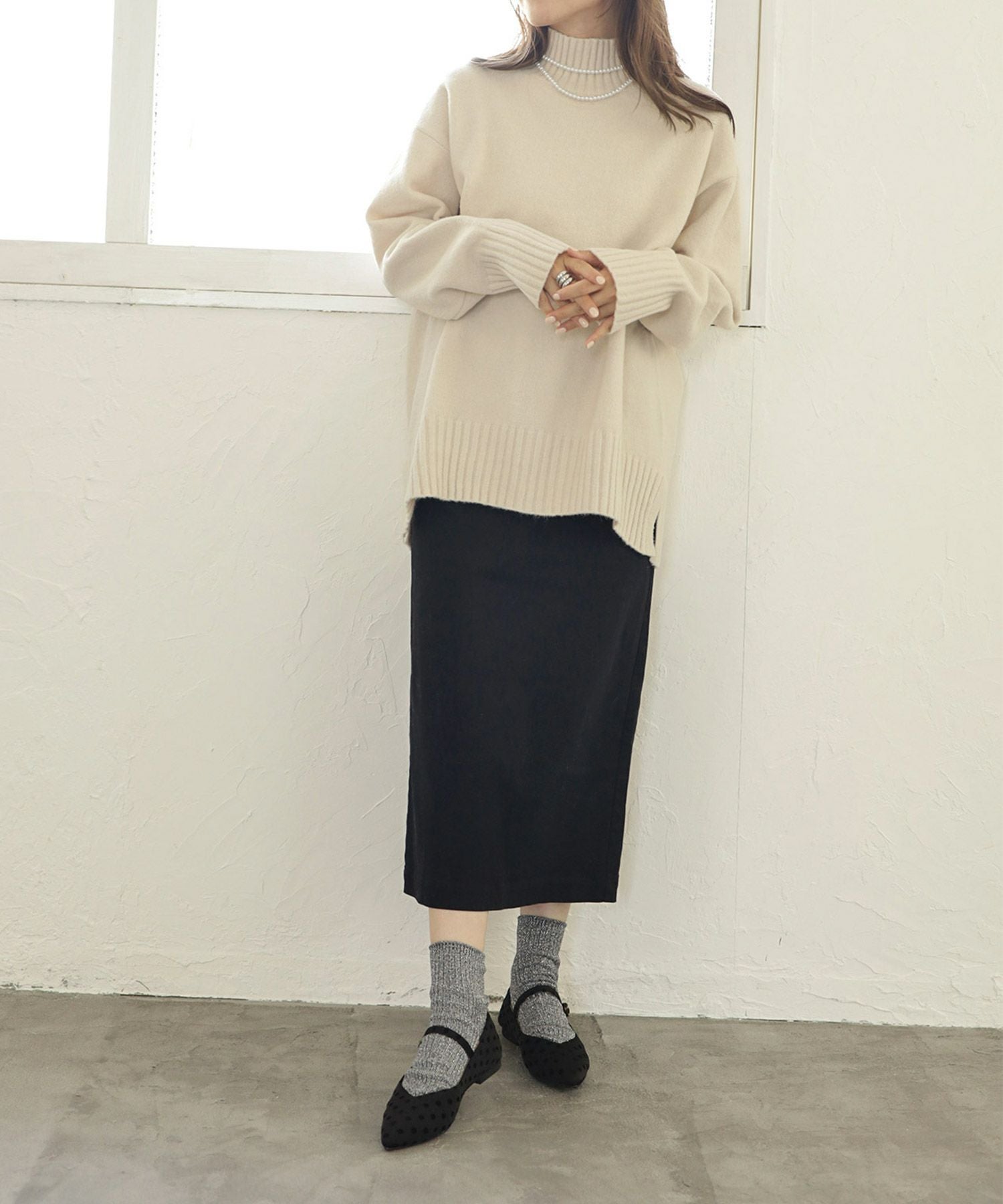 かかとが踏める2Wayポインテッドトゥメリージェーンパンプス△返品交換