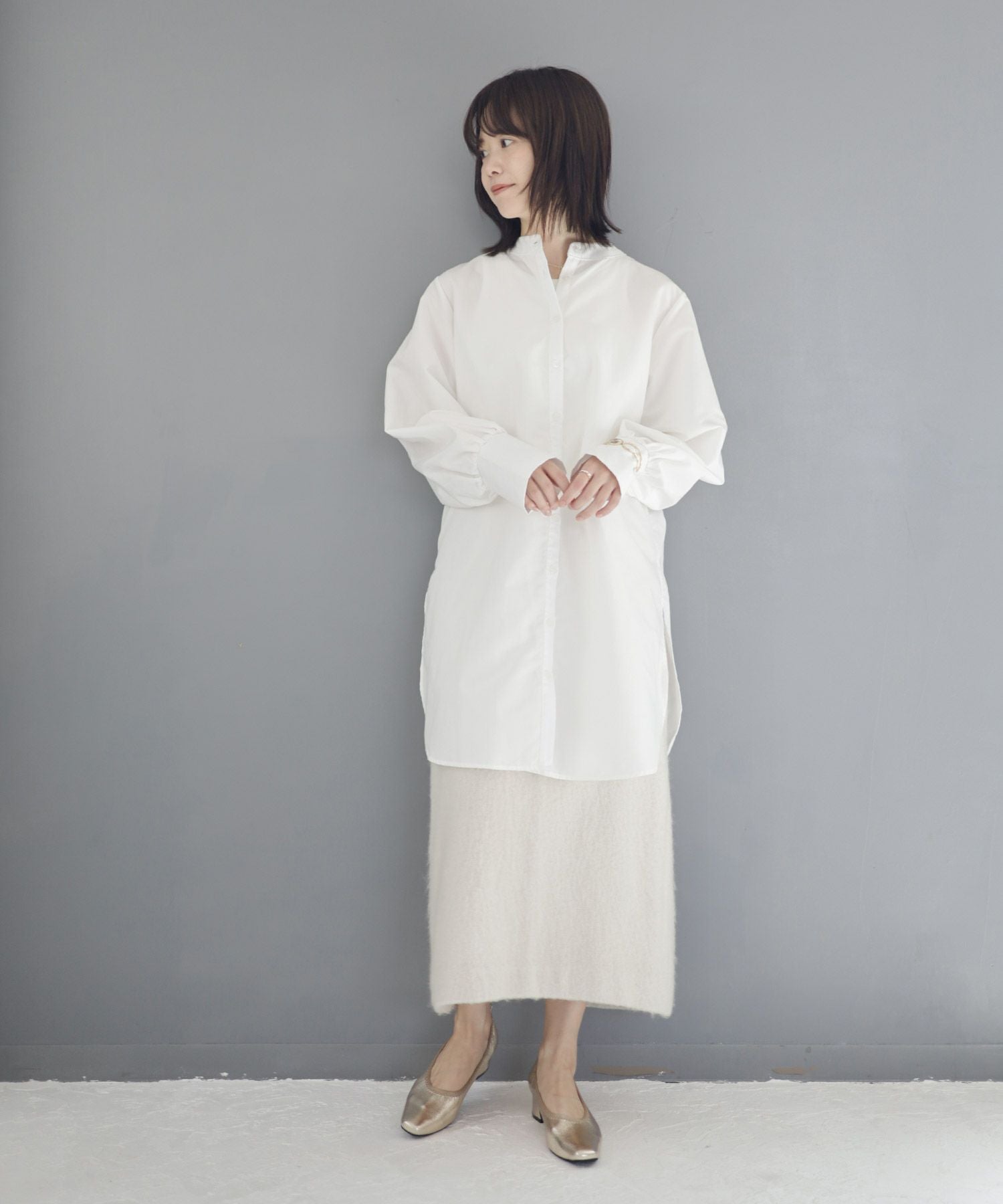 履き口ゴムの柔らか素材スクエアトゥパンプス▲返品交換不可