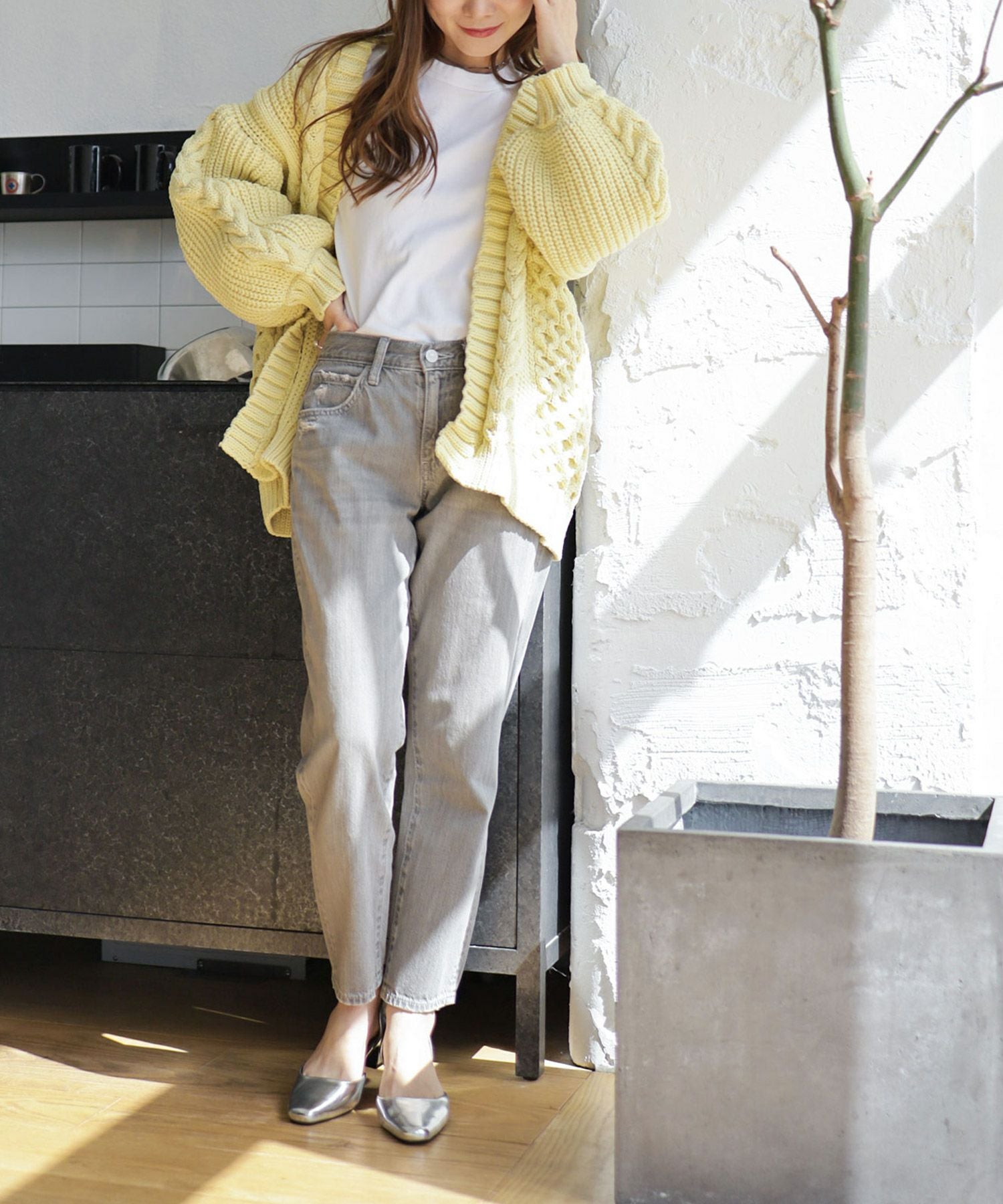 スクエアトゥメリージェーンストラップパンプス