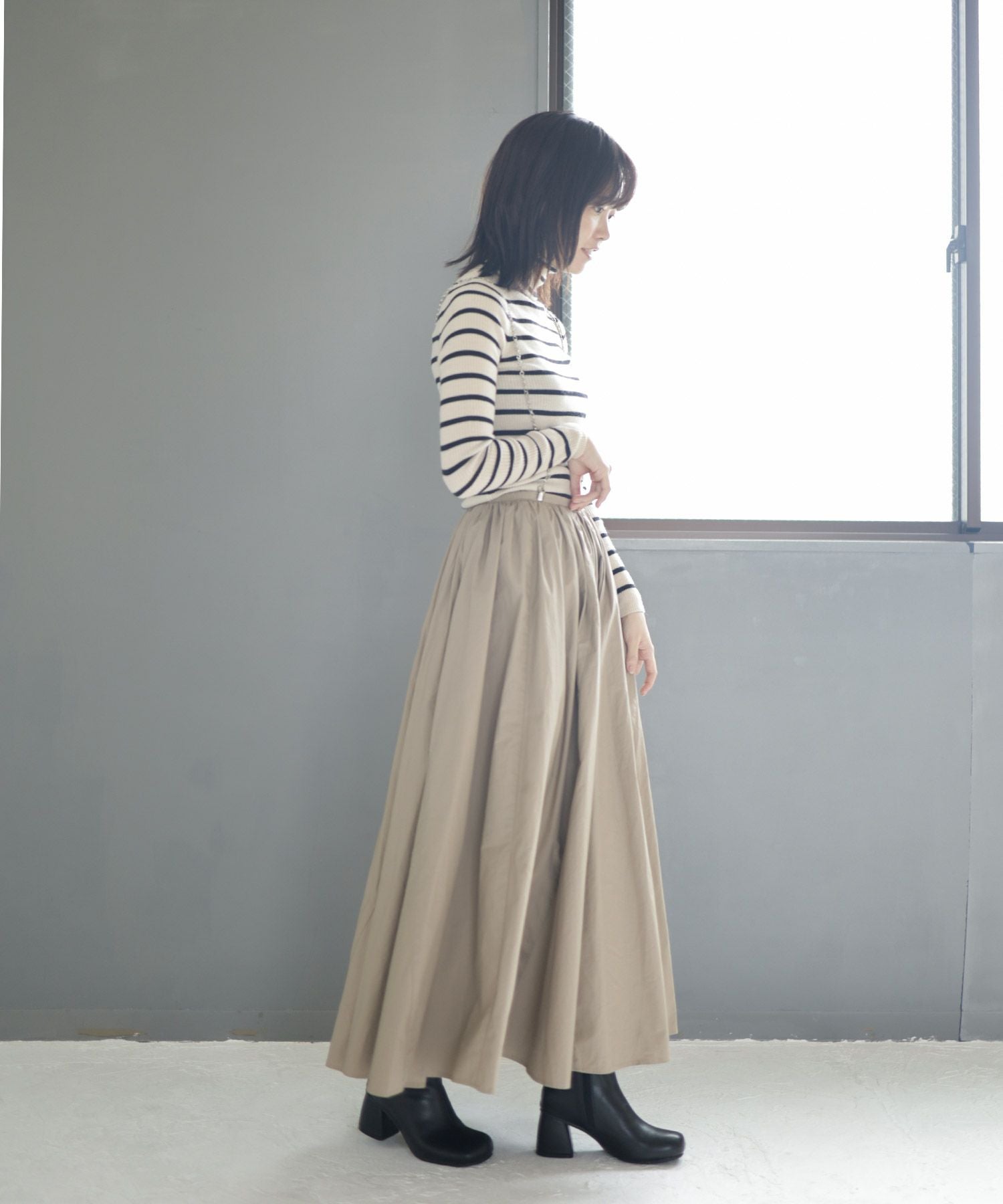 ぷっくりオブリークトゥショートブーツ▲返品交換不可