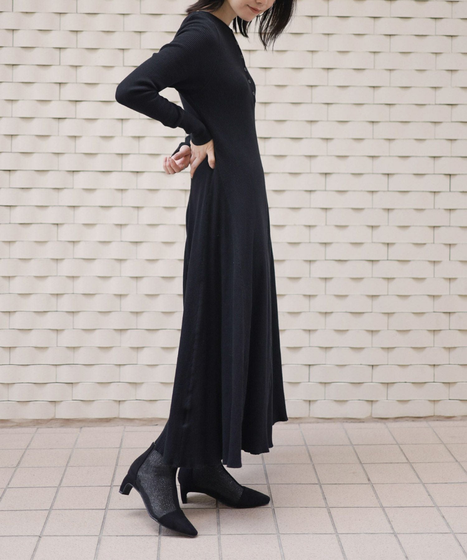 ドットチュールショートブーツ