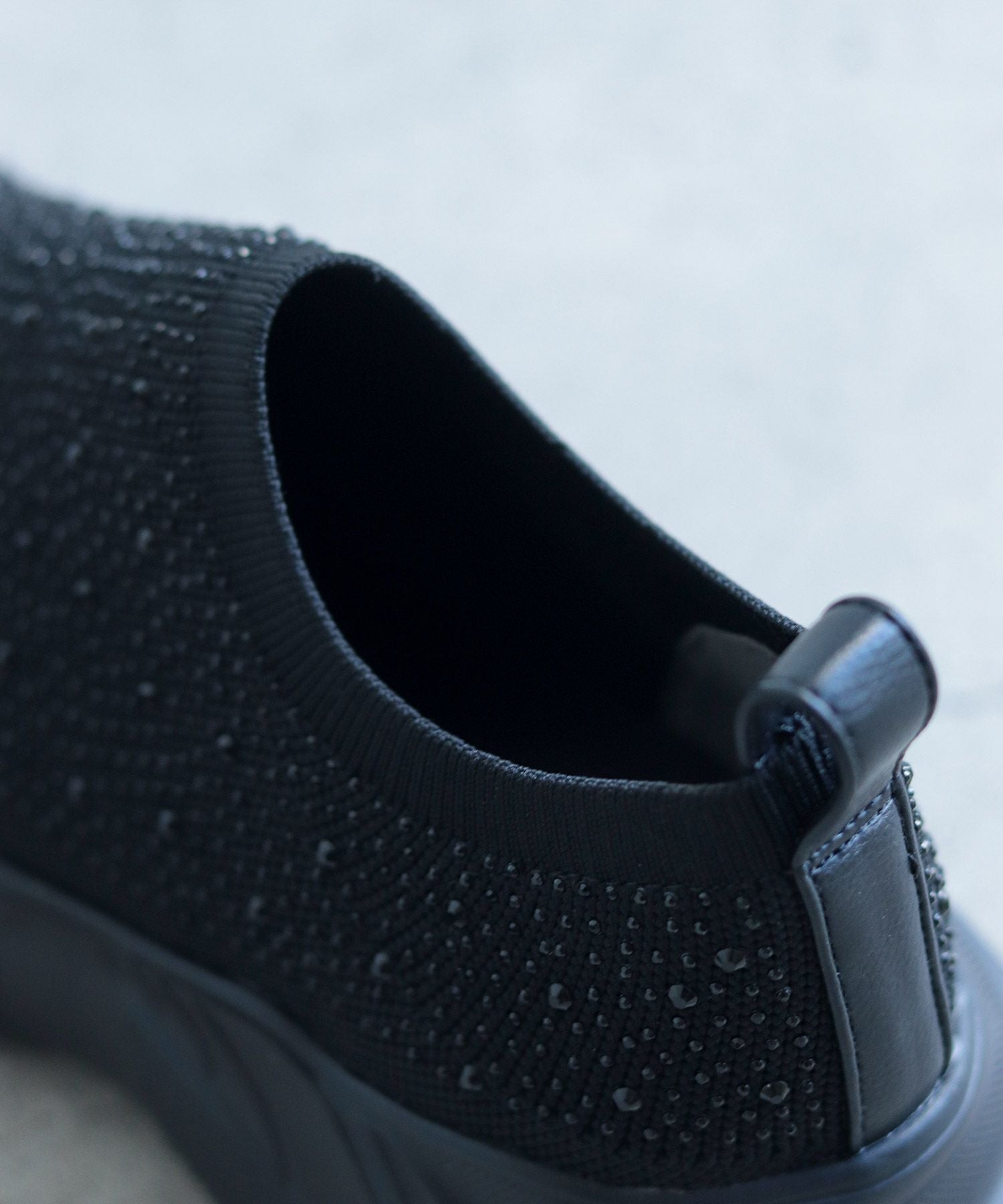 キラキラニット厚底スニーカー▲返品不可