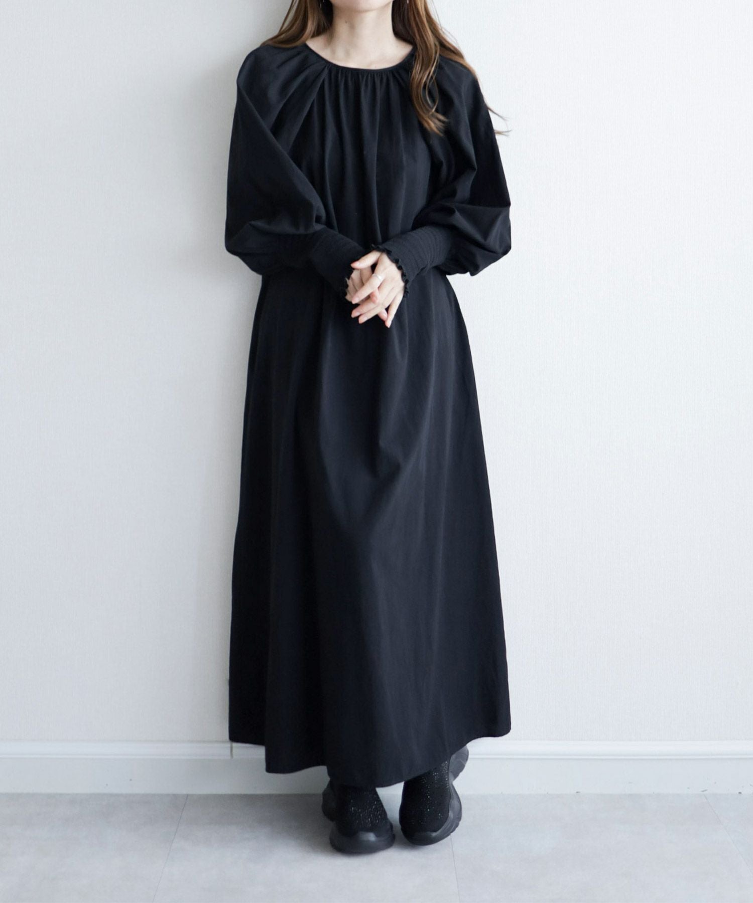 キラキラニット厚底スニーカー▲返品不可