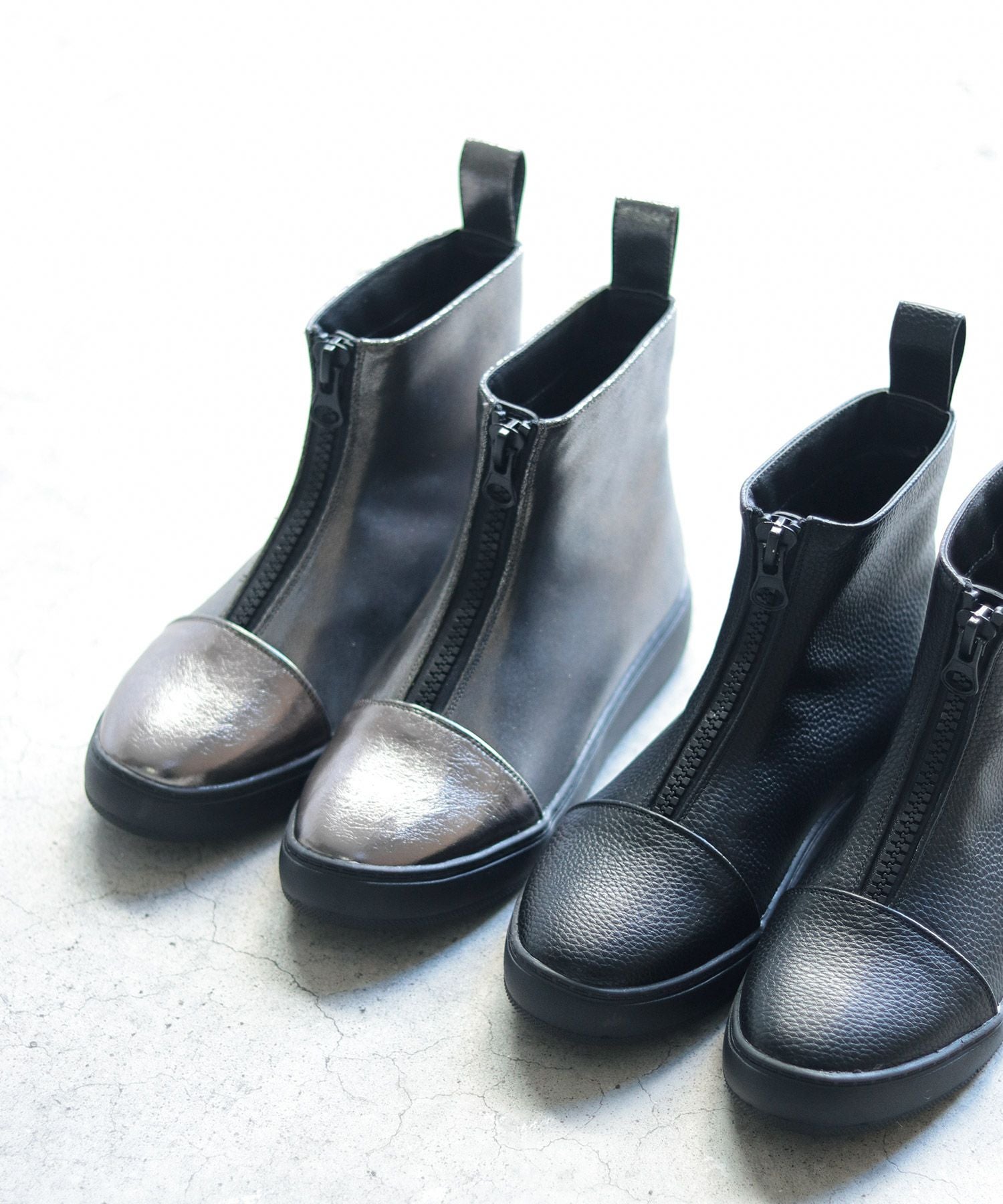 センタージップ厚底スニーカーブーツ▲返品不可