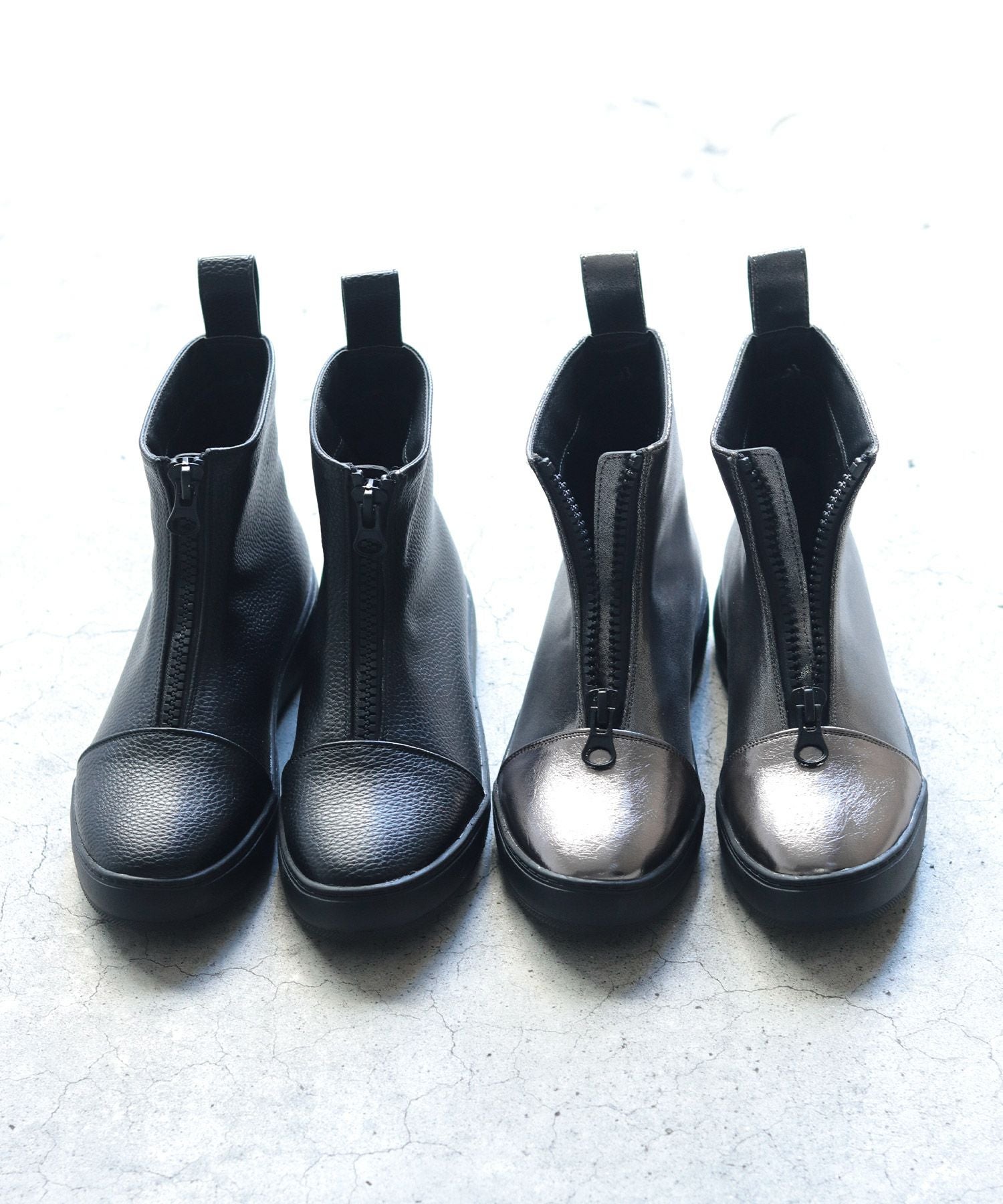 センタージップ厚底スニーカーブーツ▲返品不可