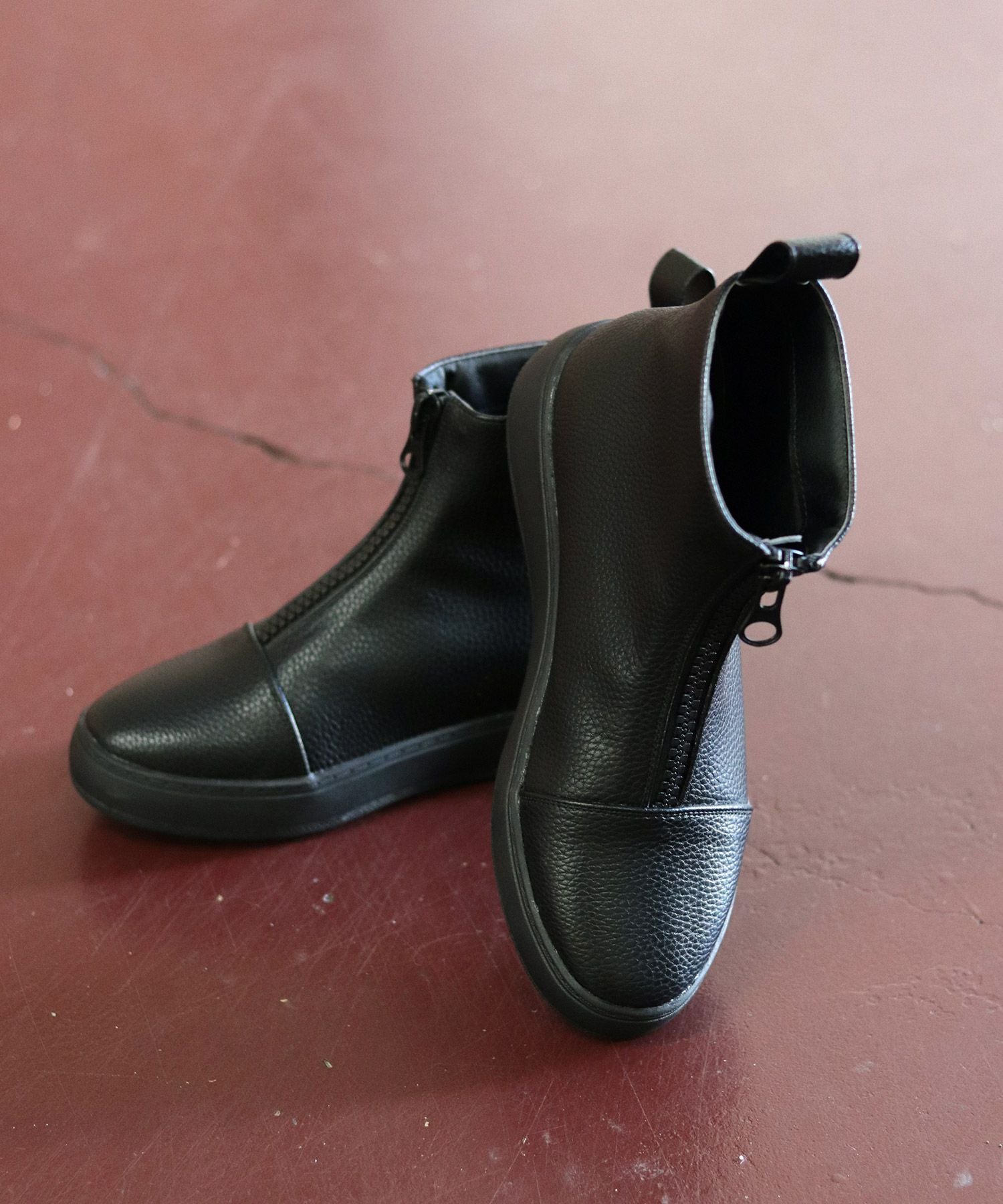 センタージップ厚底スニーカーブーツ▲返品不可