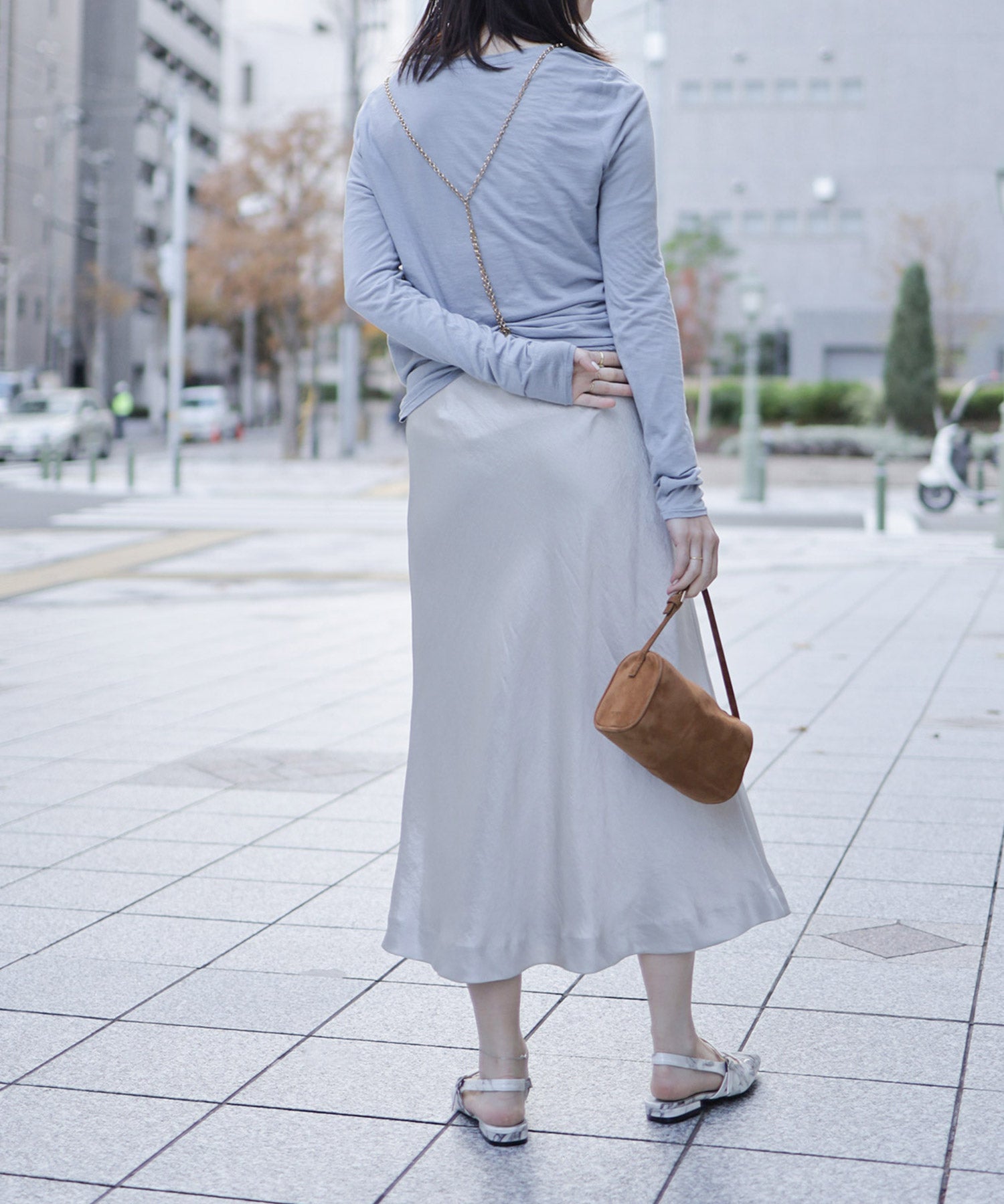 スクエアトゥバックストラップメリージェーンパンプス▲返品不可