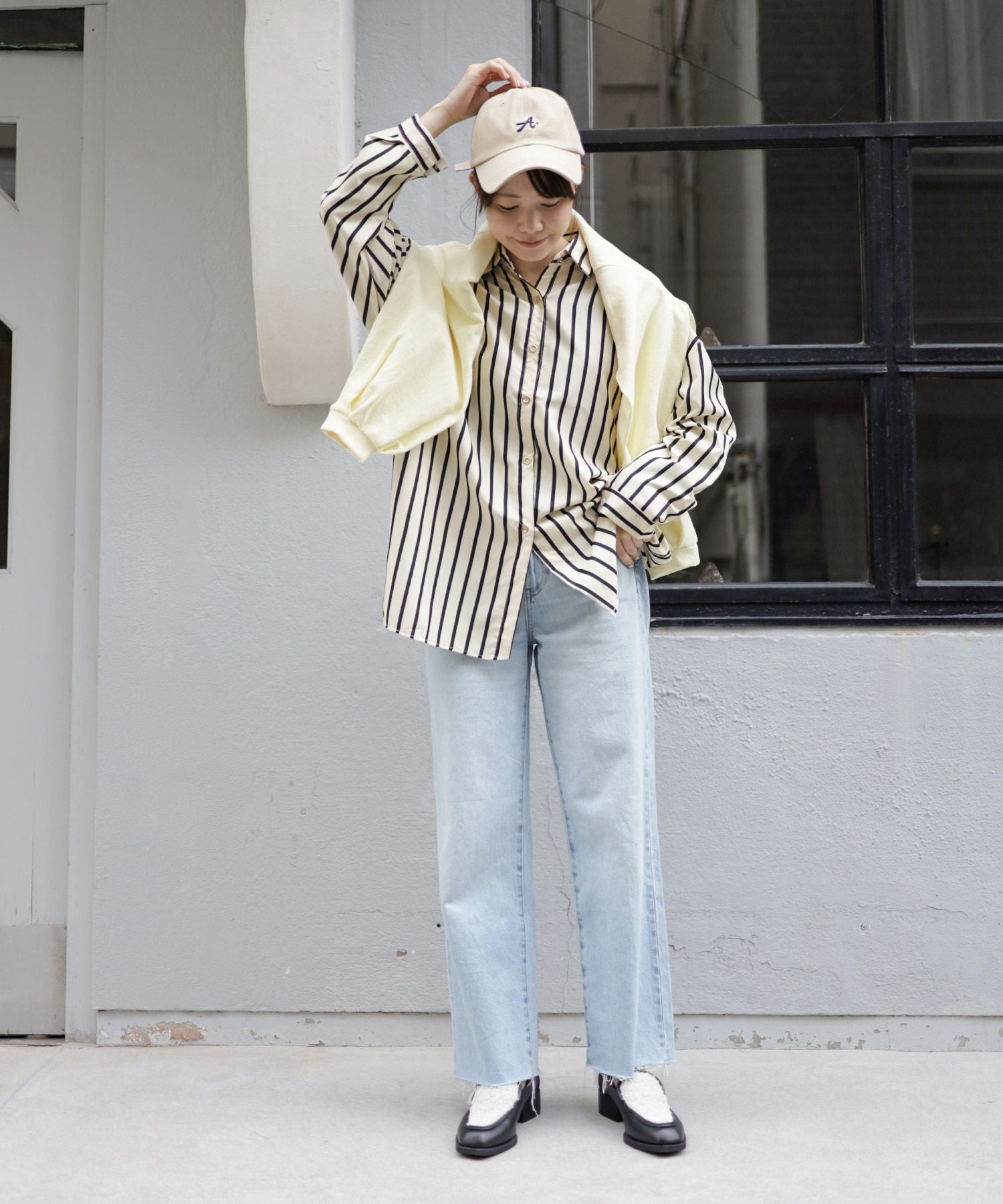 もこもこボアローファー▲返品交換不可