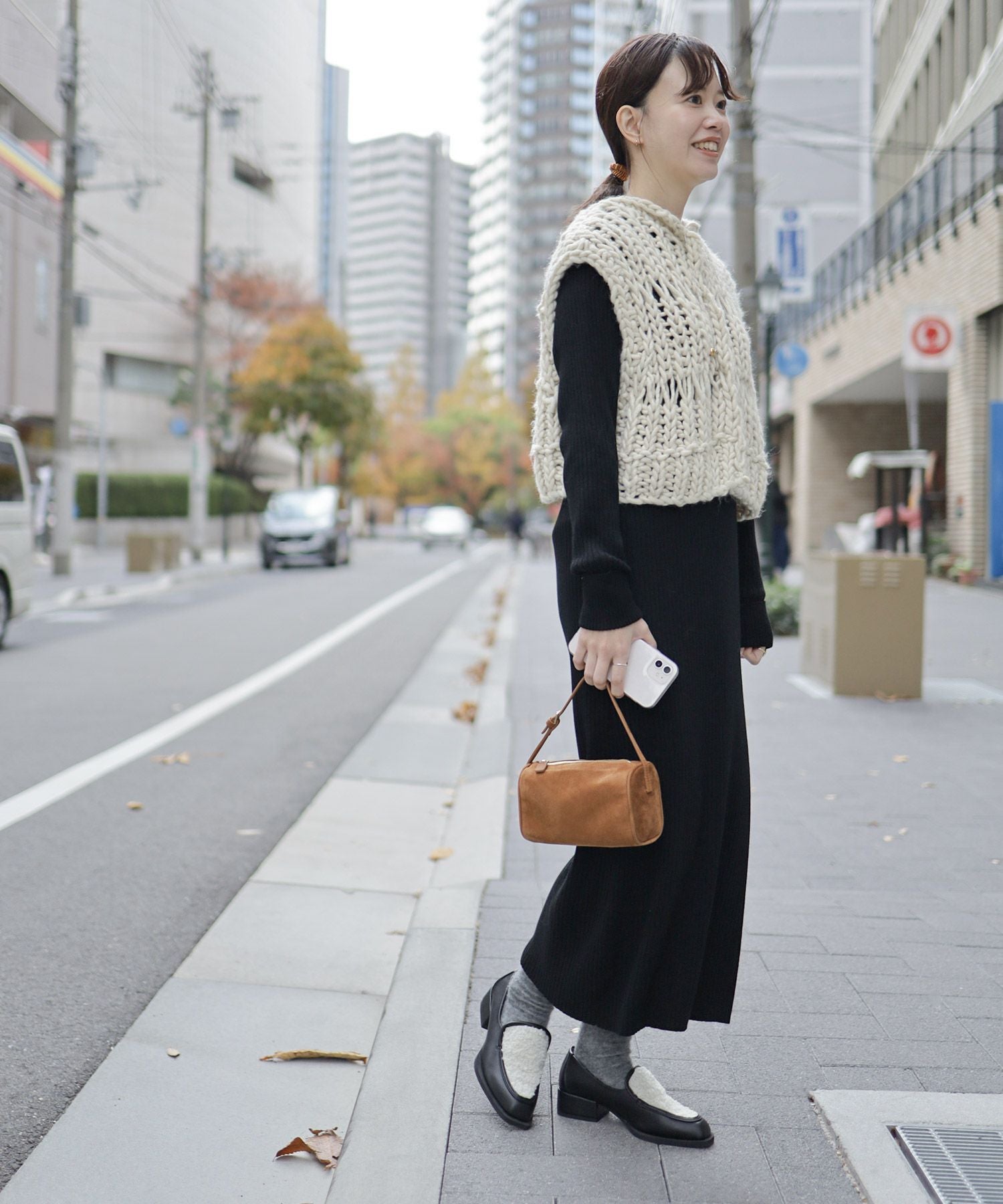 もこもこボアローファー▲返品交換不可