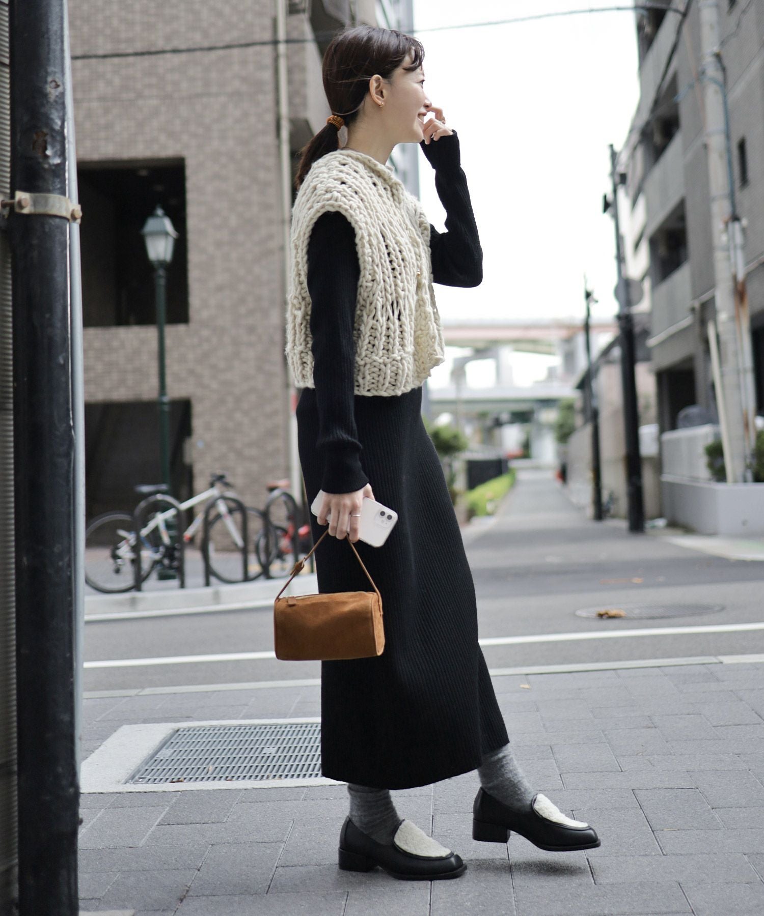 もこもこボアローファー▲返品交換不可