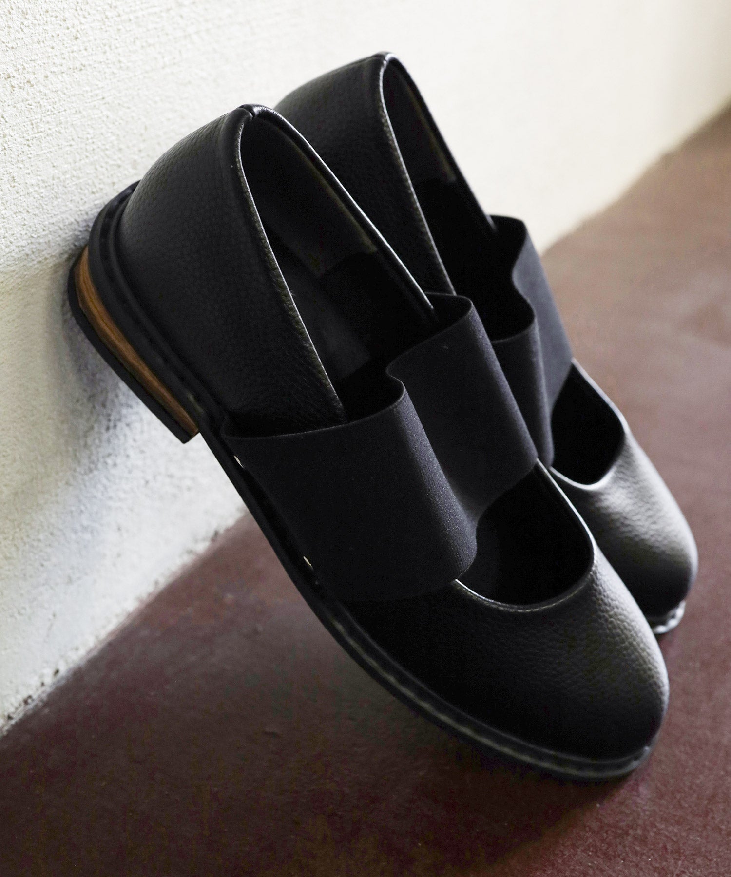 ゴムストラップローファー▲返品不可