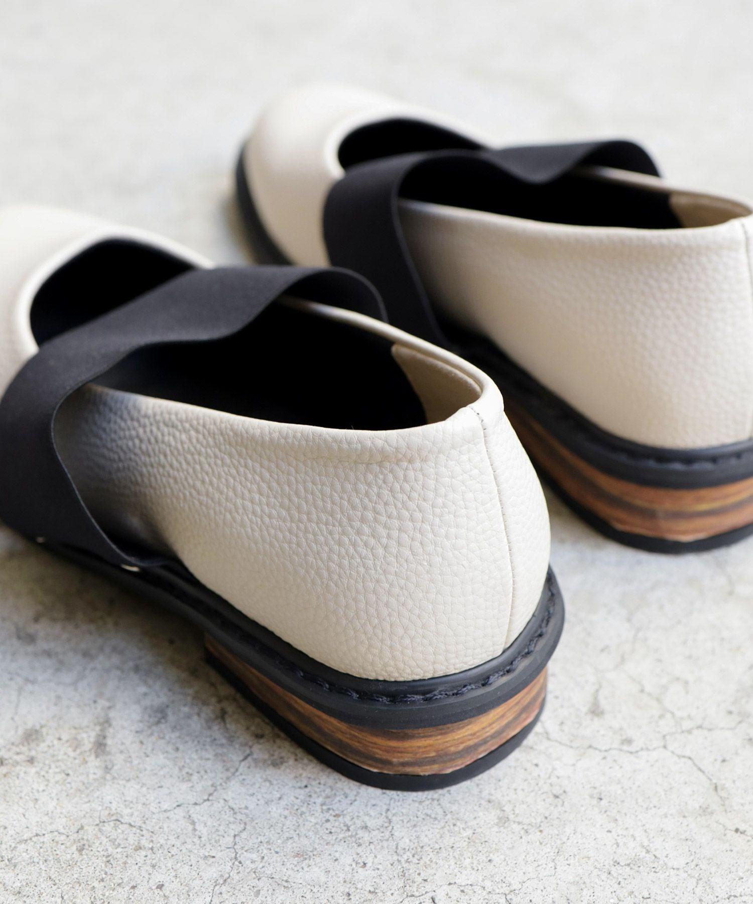 ゴムストラップローファー▲返品不可