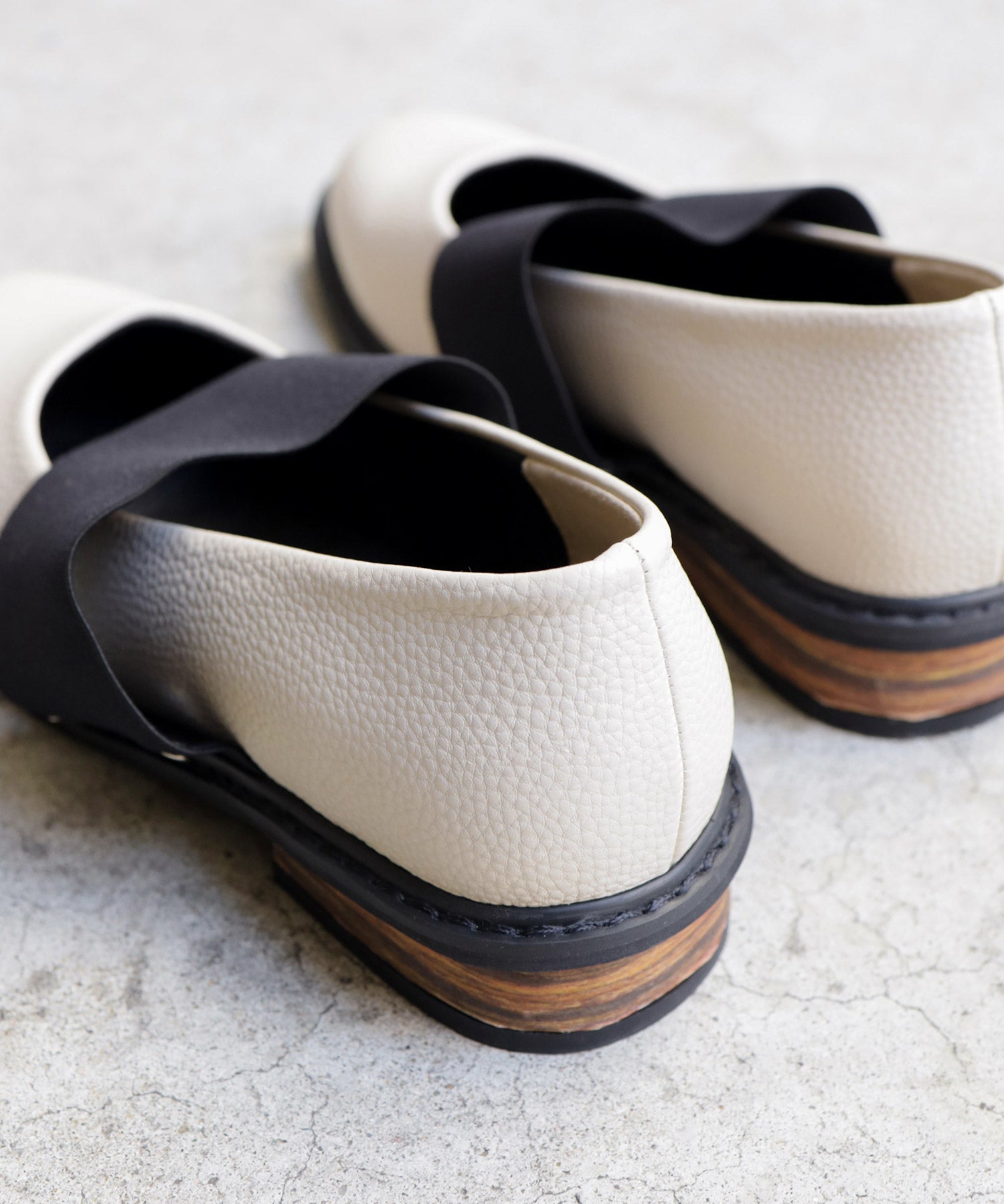 ゴムストラップローファー▲返品不可