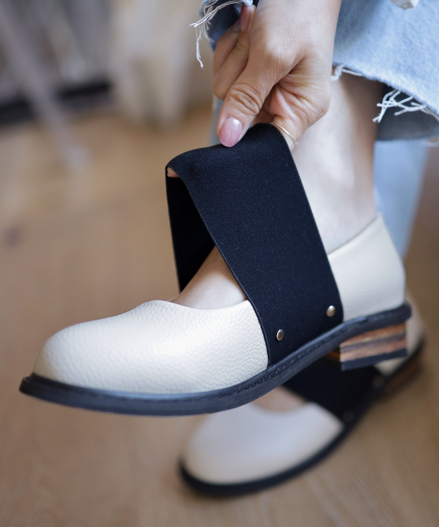 ゴムストラップローファー△返品不可 | SESTO(セスト)|レディース