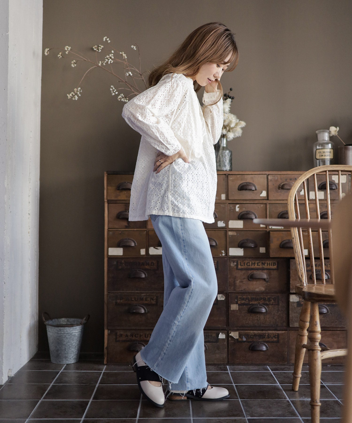 ゴムストラップローファー▲返品不可