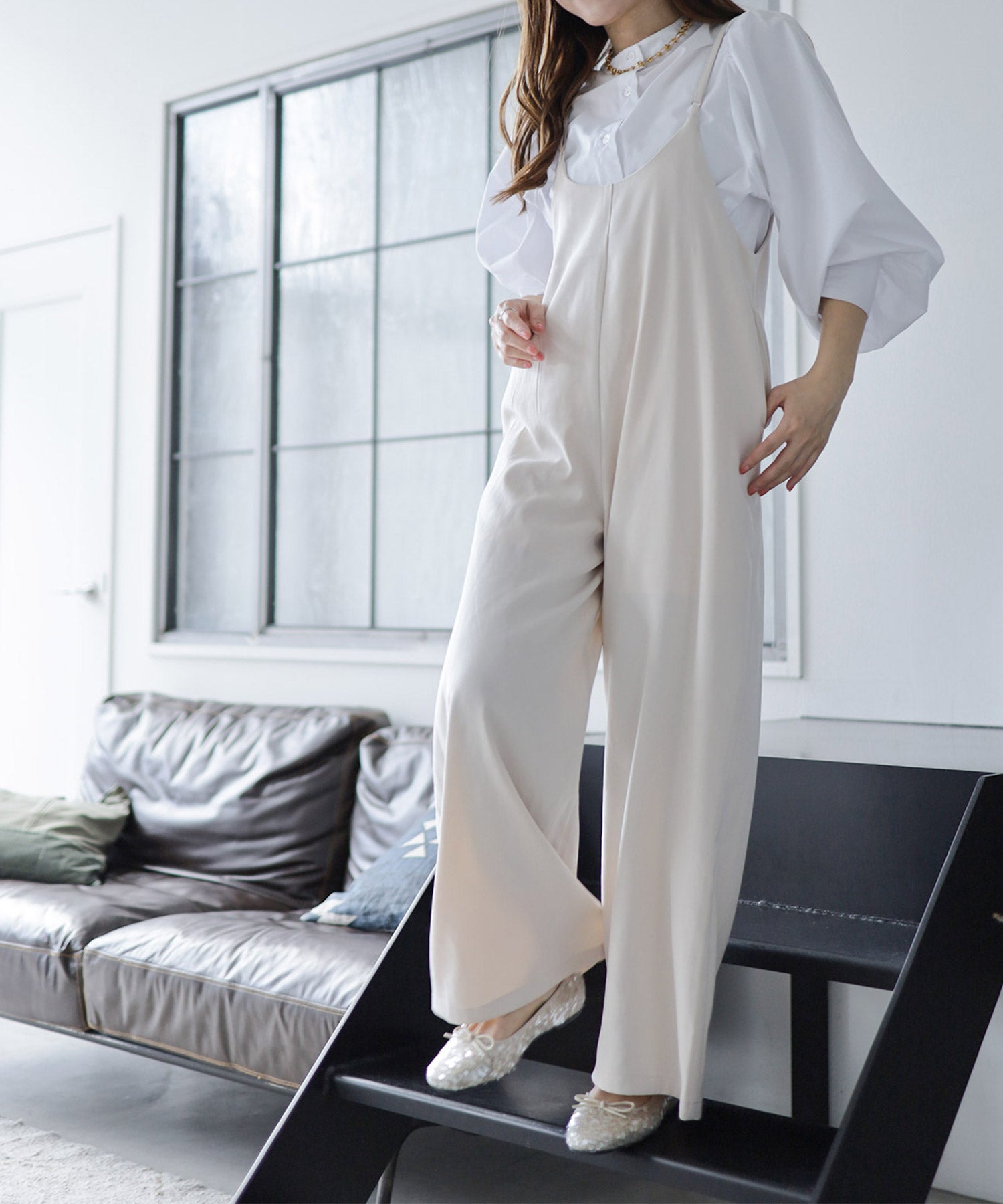 スパンコールバレエシューズ