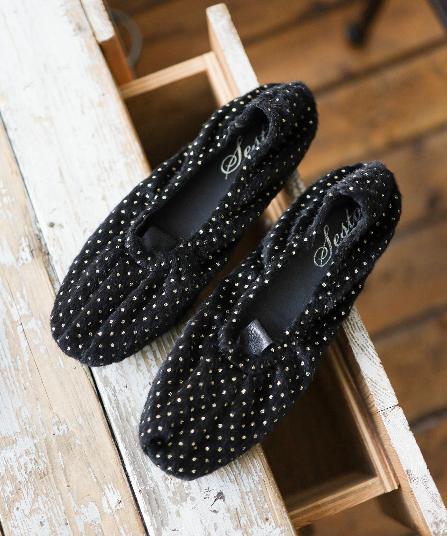 柔らかゴムフラットバレエパンプス△返品交換不可 | SESTO(セスト