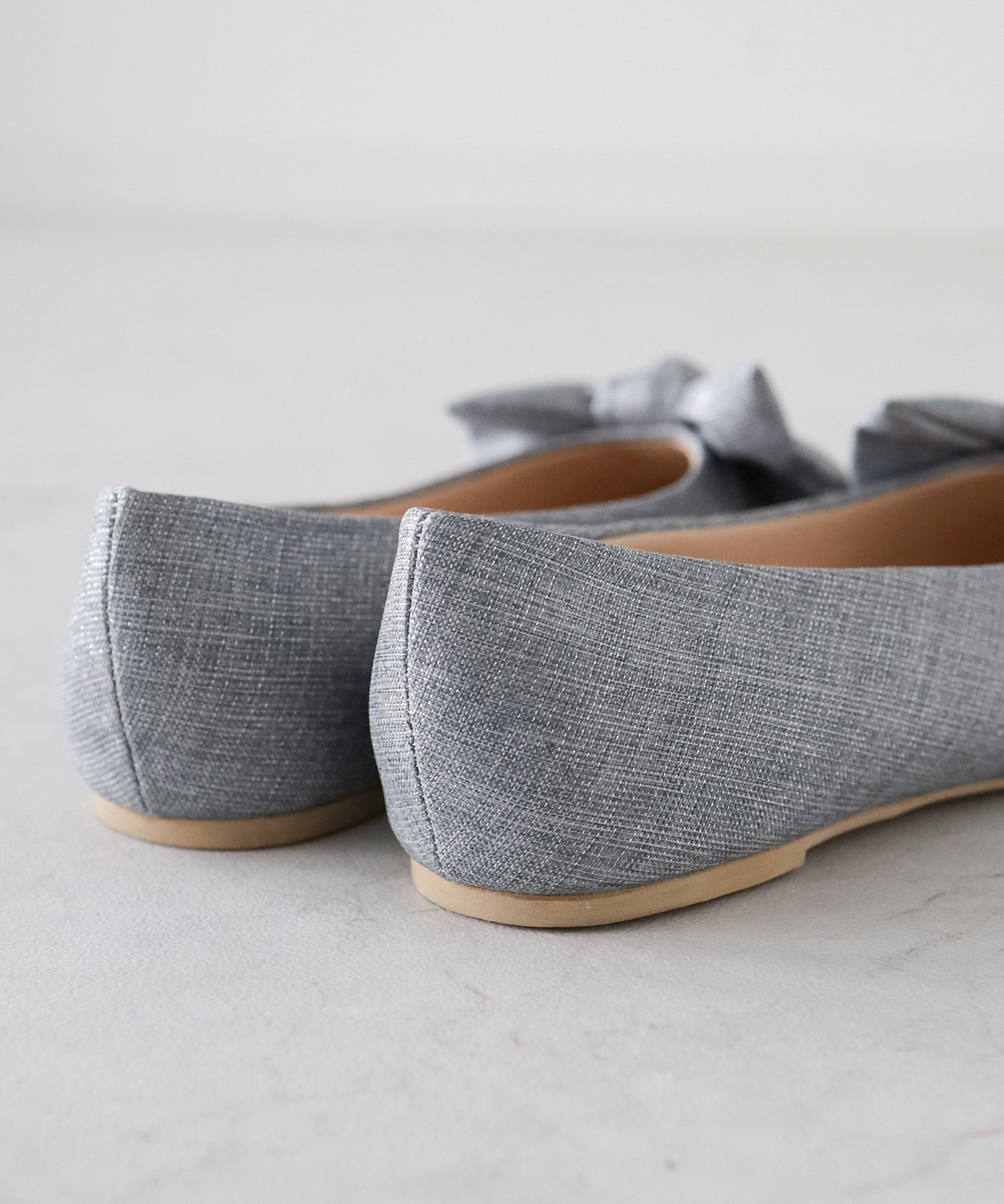 ポインテッドトゥリボンフラットパンプス | SESTO(セスト)|レディース