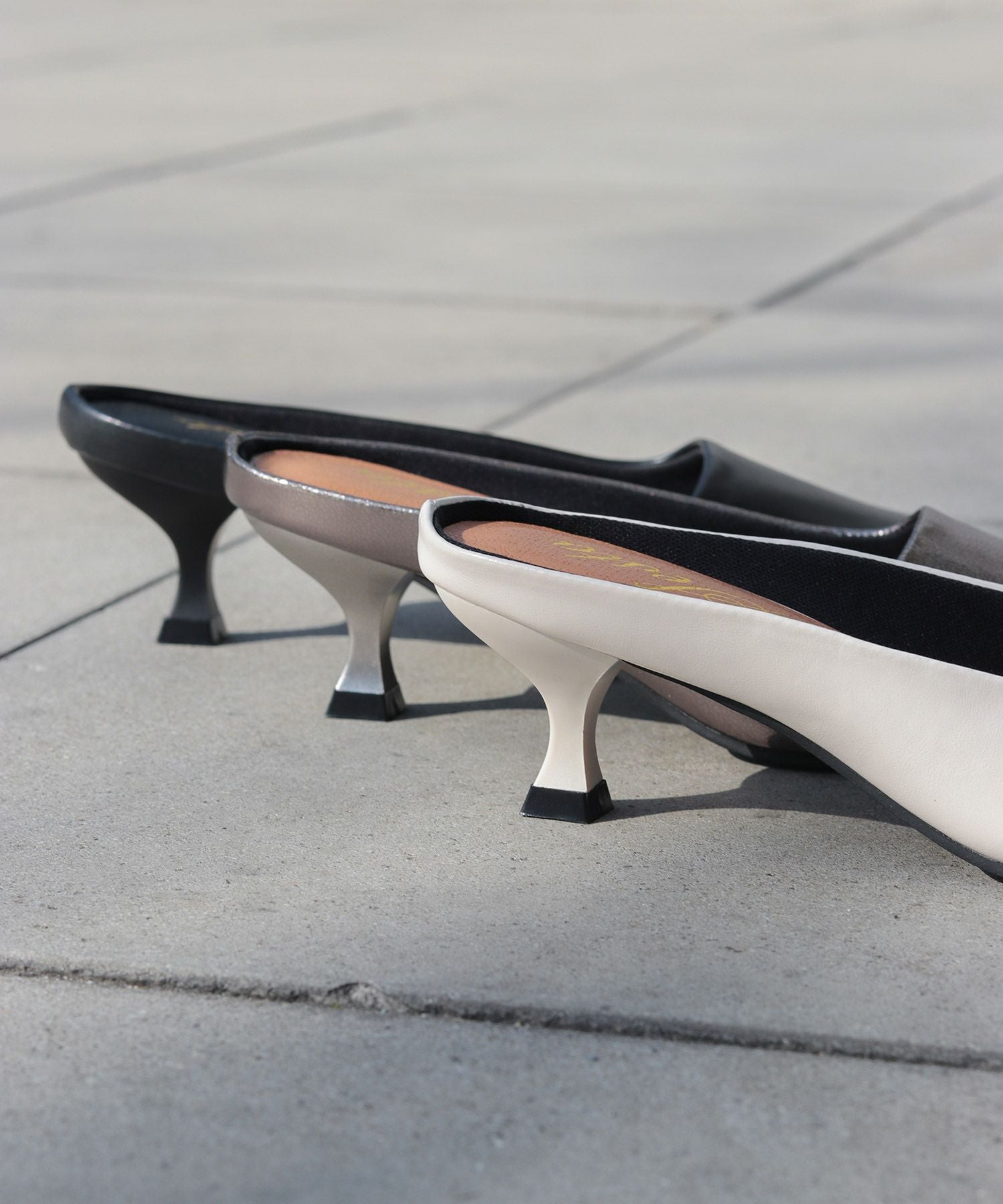 キトゥンヒールミュール▲返品不可