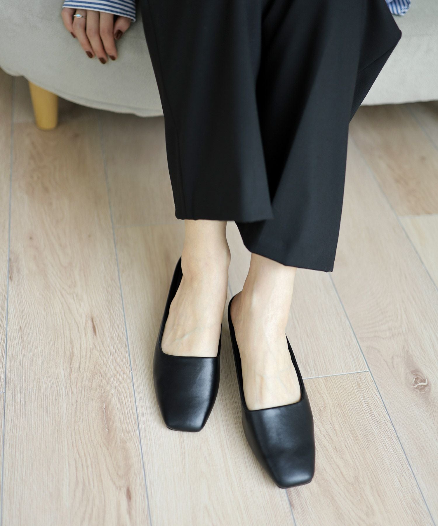 キトゥンヒールミュール▲返品不可