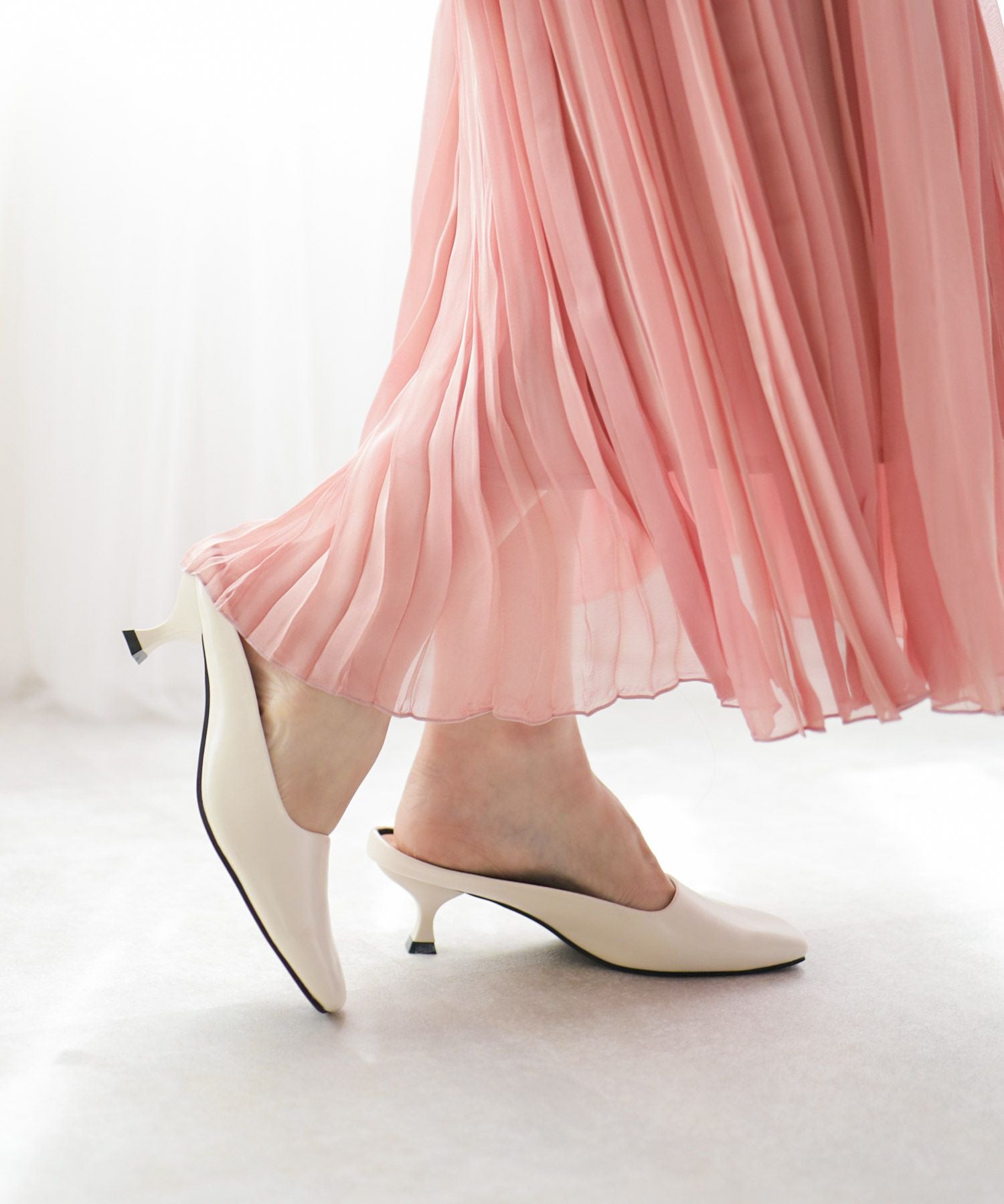 キトゥンヒールミュール▲返品不可