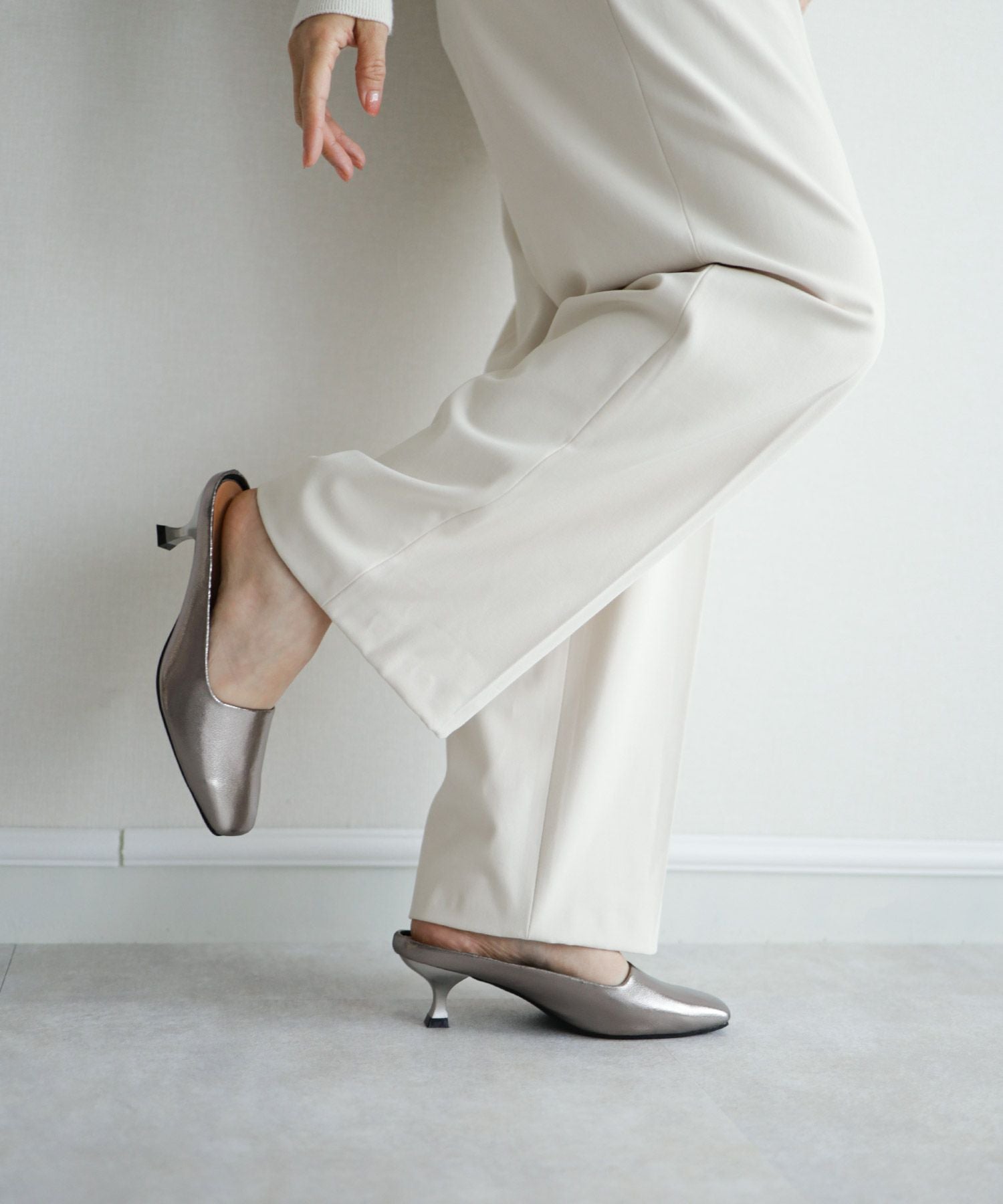 キトゥンヒールミュール▲返品不可