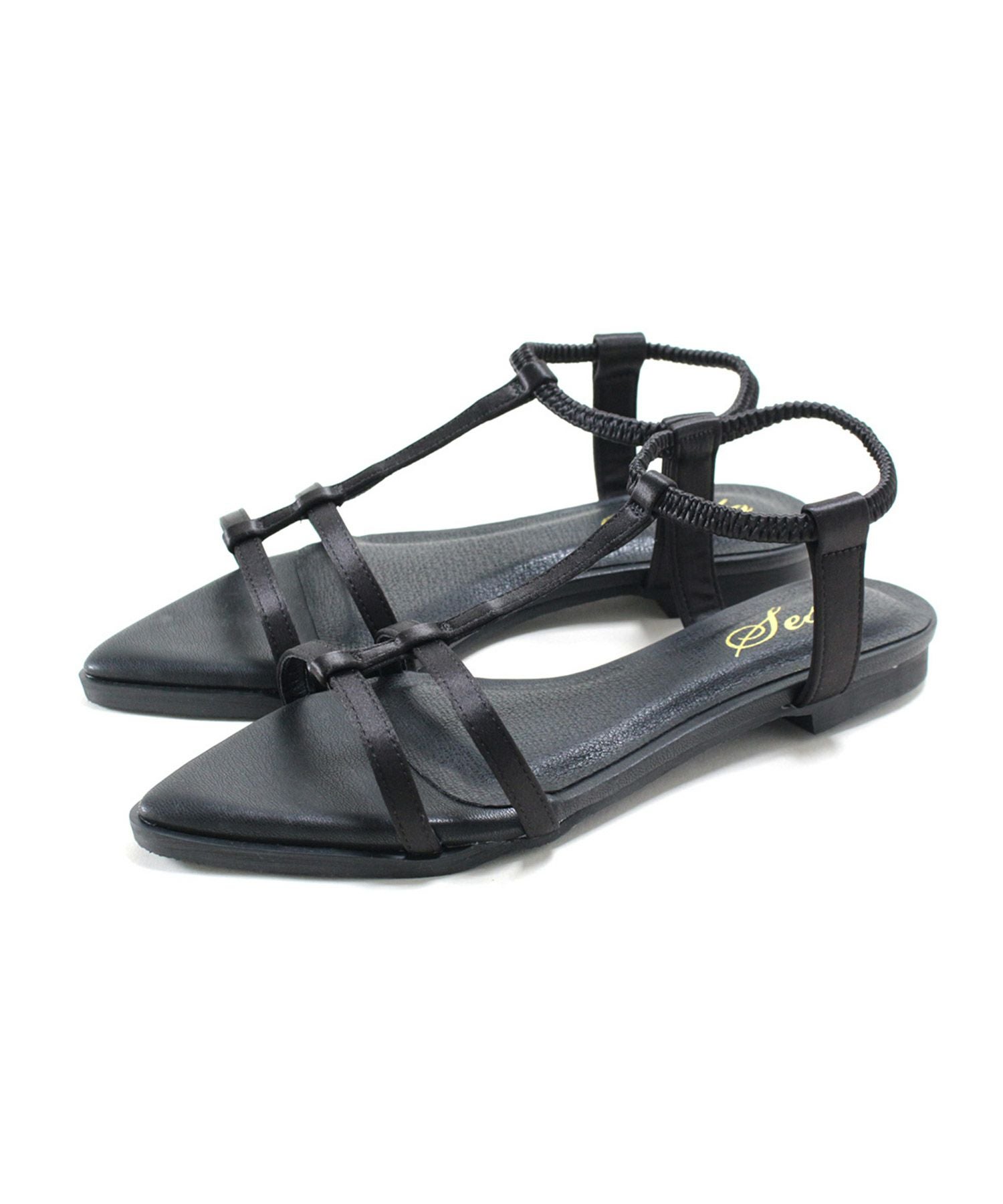 アンクルゴムフィットサテンイージーサンダル Newカラー Newサイズ 一部3月末頃入荷予定