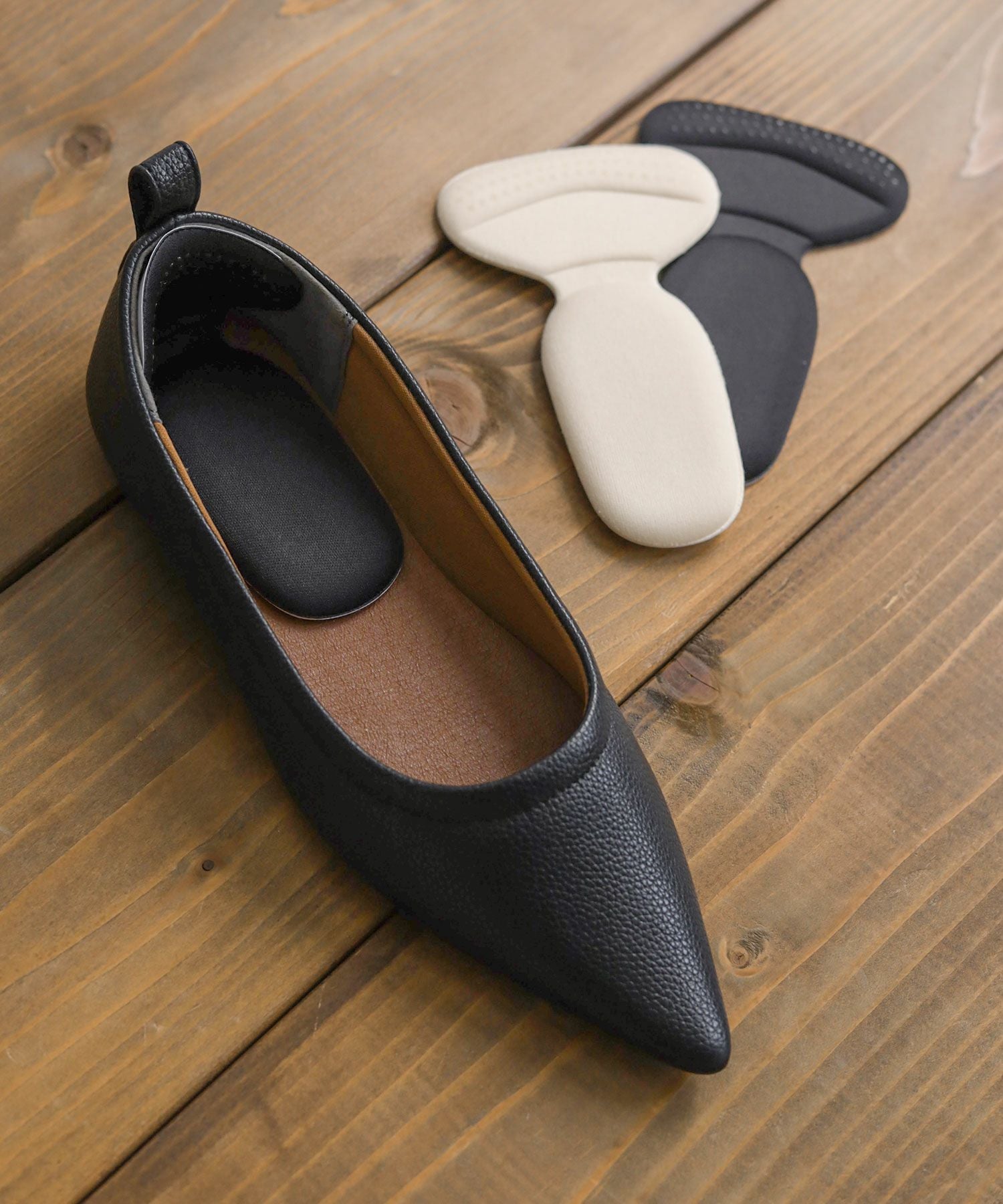 かかとがズレないクッションインソール 【4セットまでゆうパケット可】【返品・交換不可】【公式ショップ限定販売アイテム】