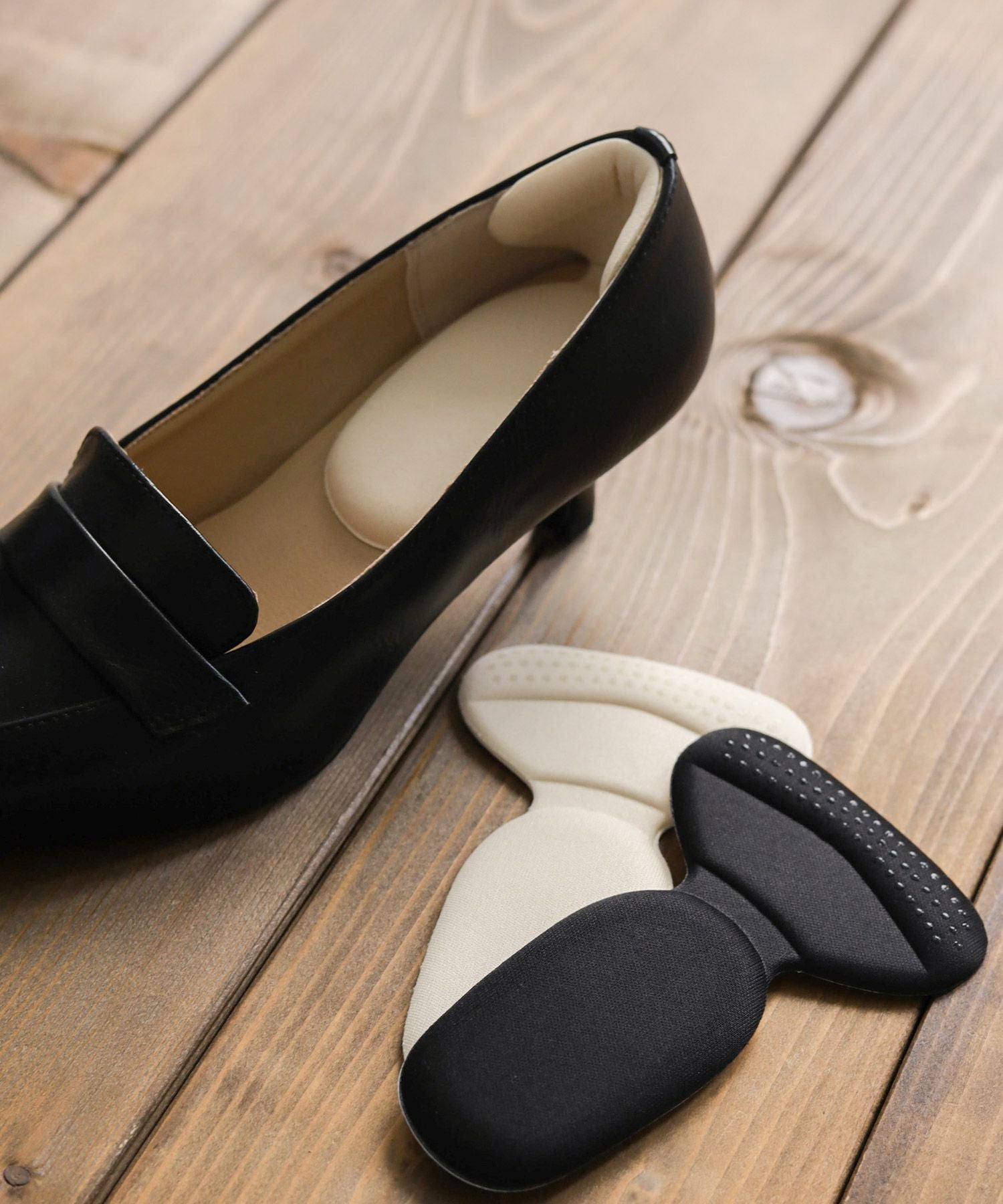 かかとがズレないクッションインソール 【4セットまでゆうパケット可】【返品・交換不可】【公式ショップ限定販売アイテム】