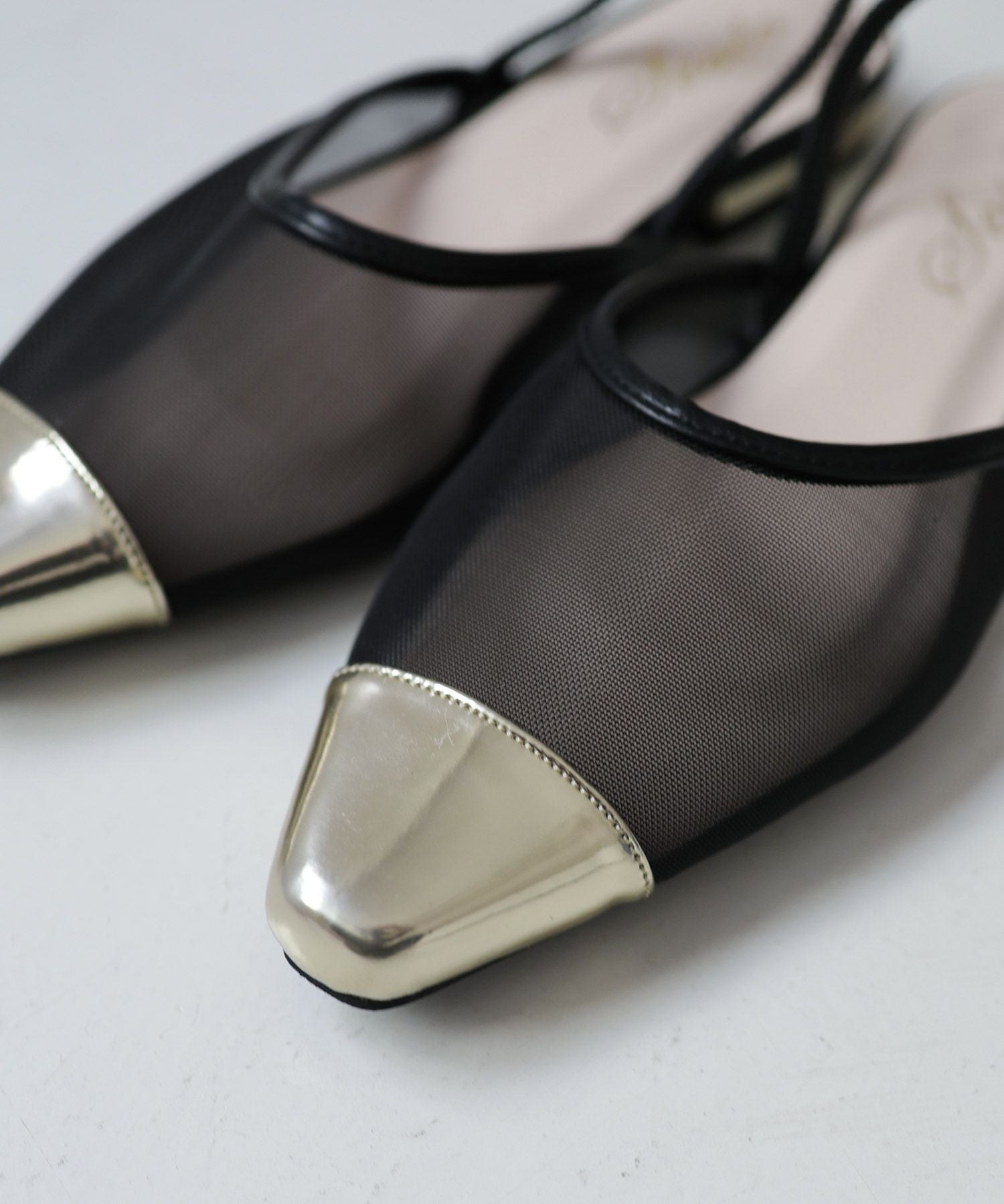 シースルーゴムフィット2wayミュールサンダル Newサイズ