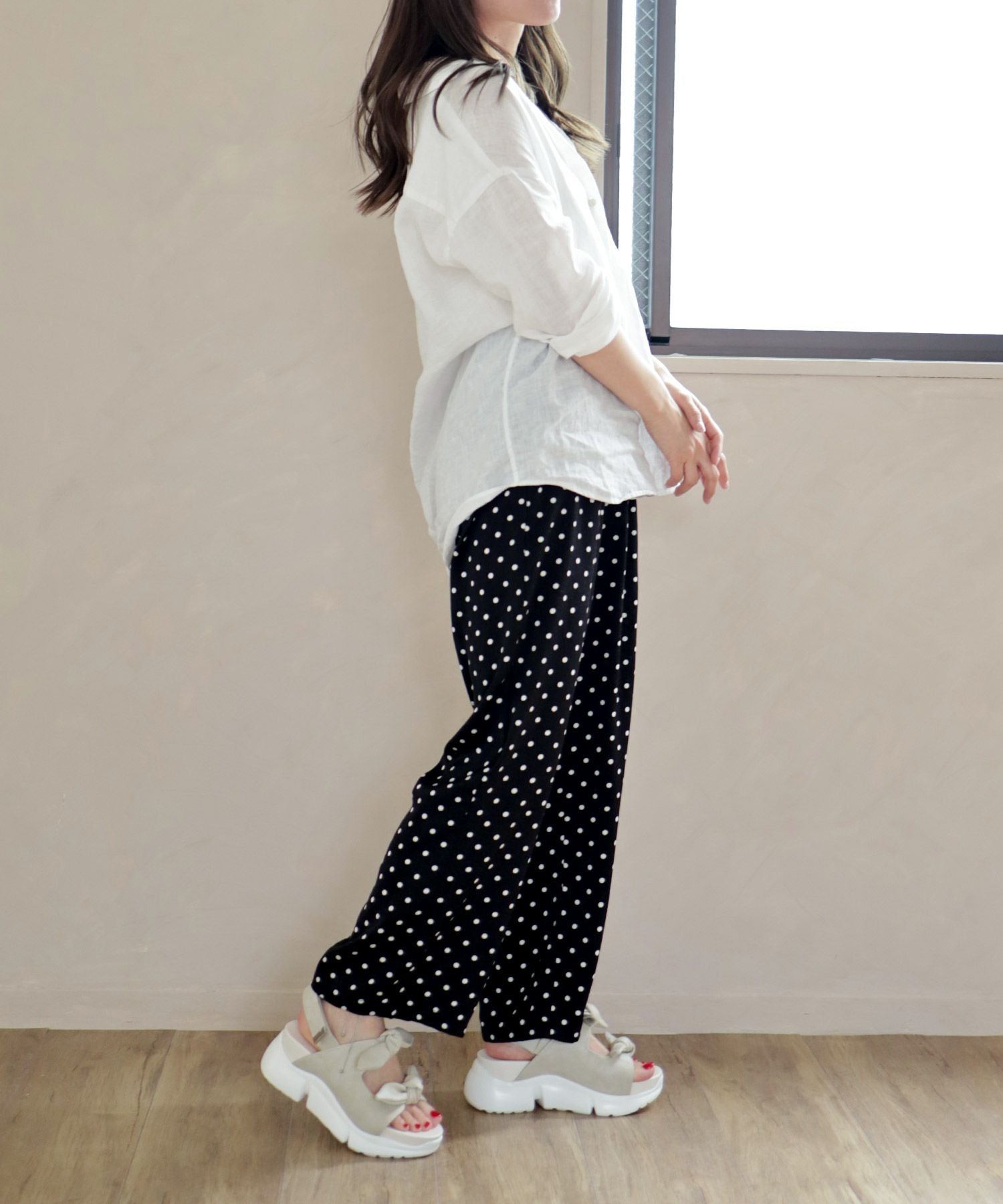 ダブルリボン軽量スポーティソールサンダル▲返品不可