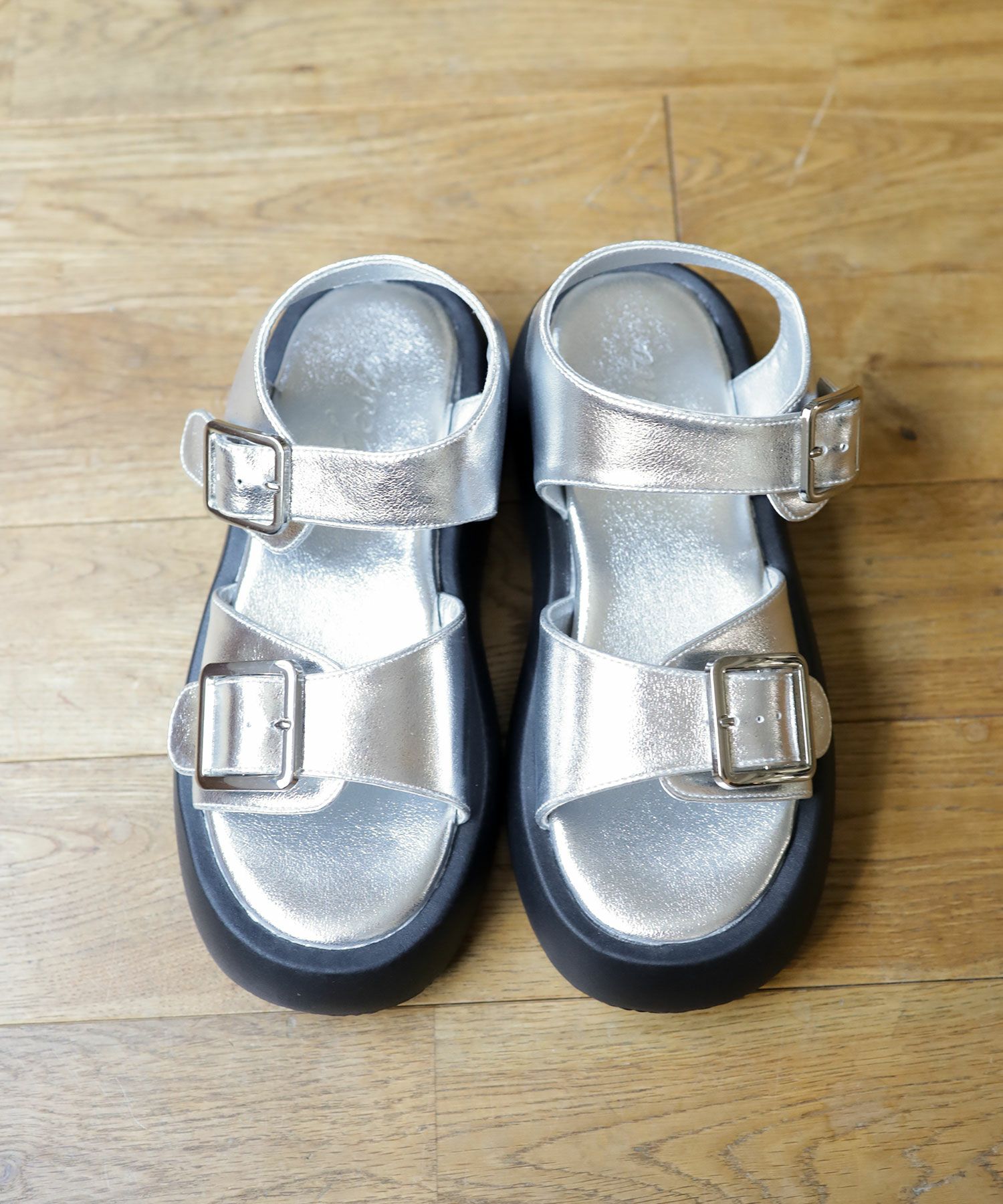 ダブルベルト厚底サンダル | SESTO(セスト)|レディースシューズ公式通販