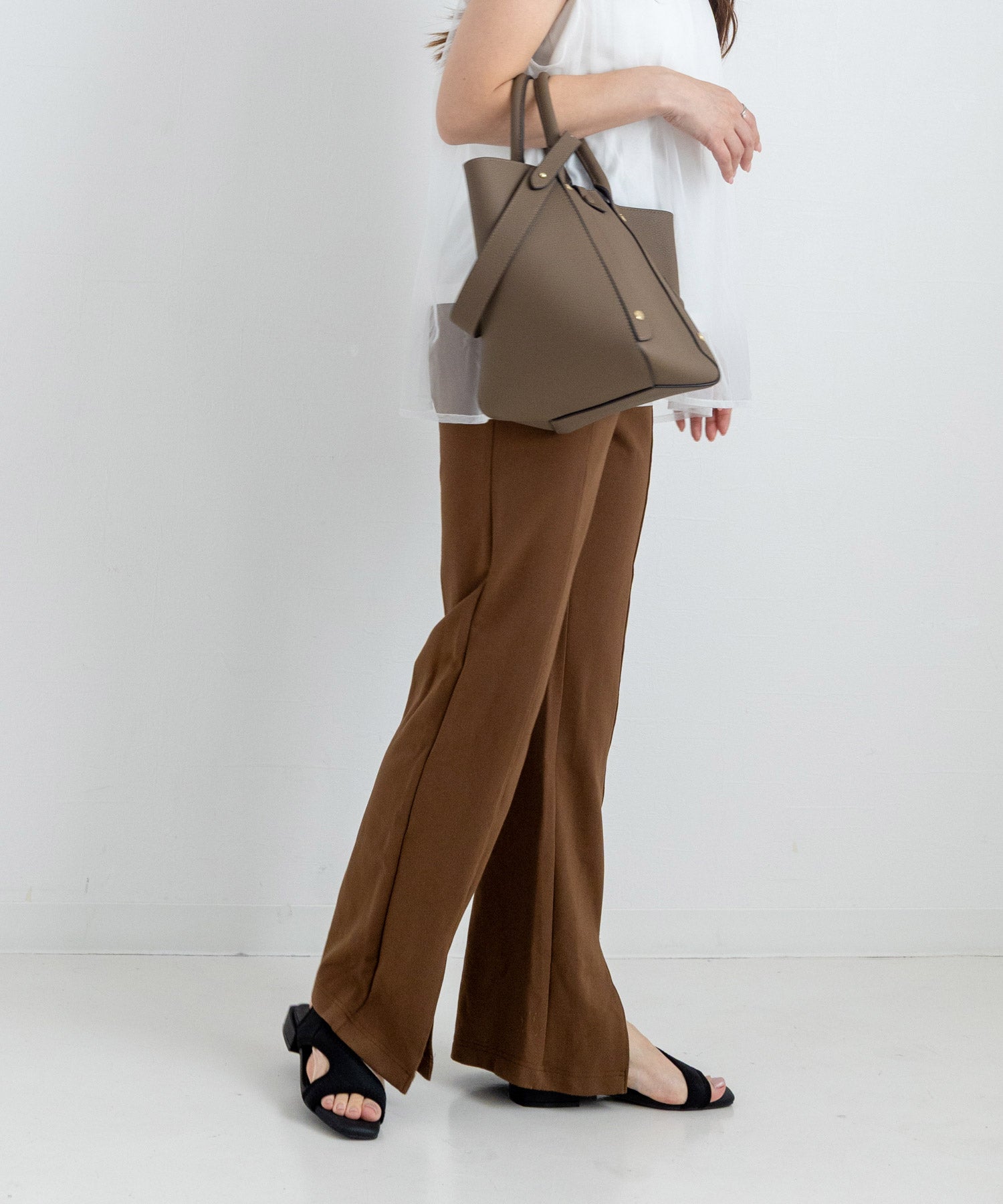 ストレッチフィットサンダル ▲返品不可