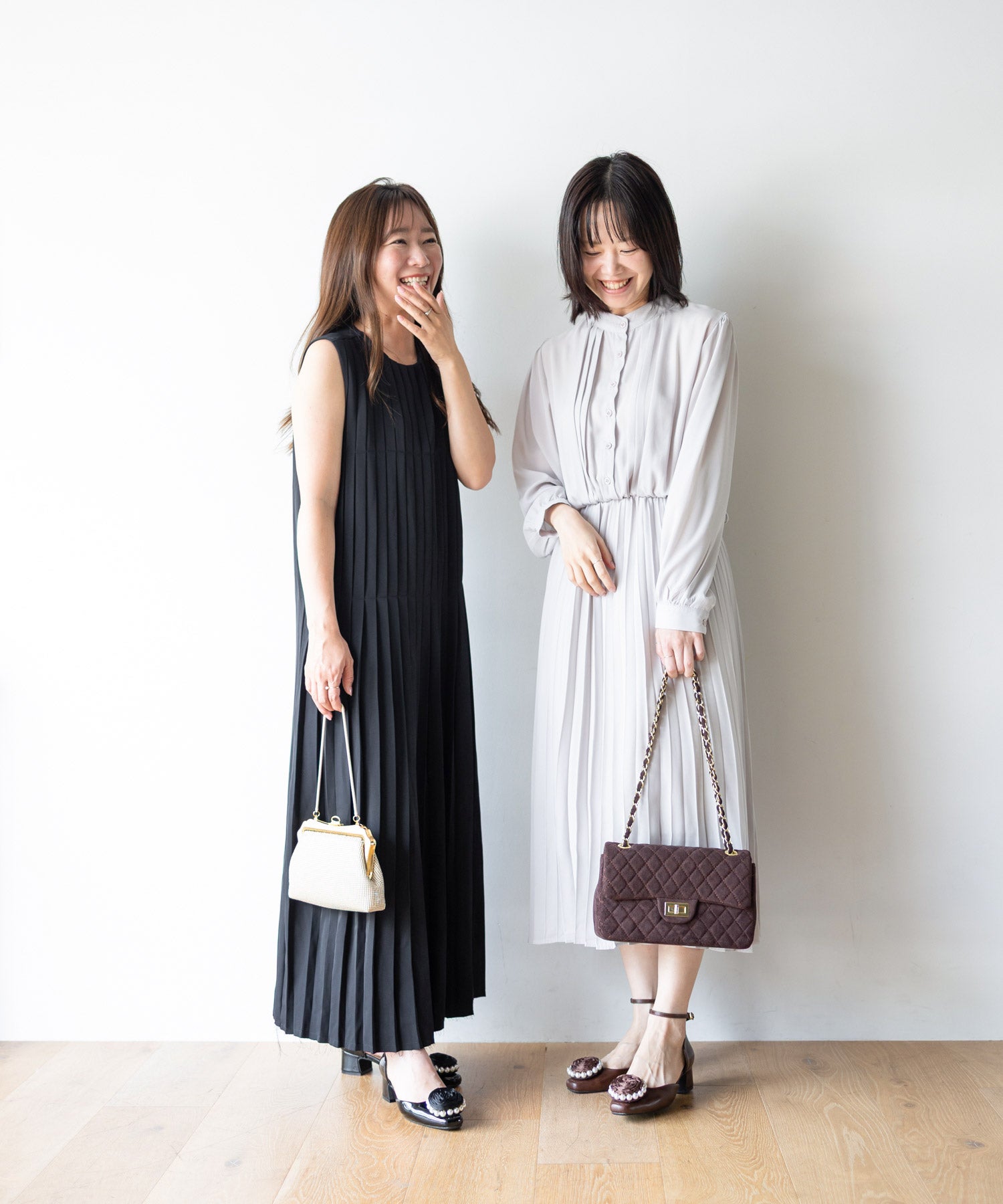 パールローズストラップパンプス ▲返品不可