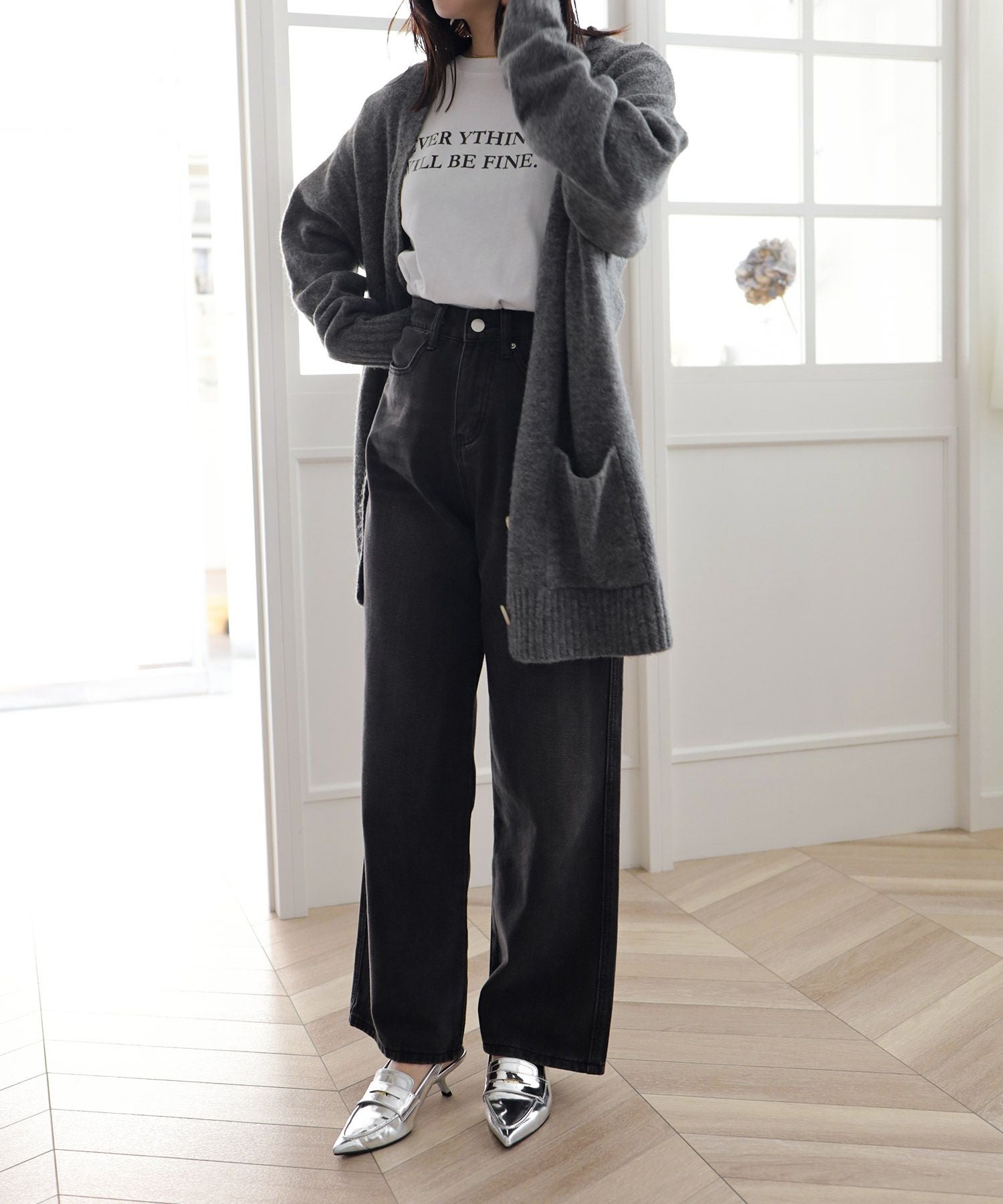 カーブヒールコインローファースリングバックパンプス▲返品不可