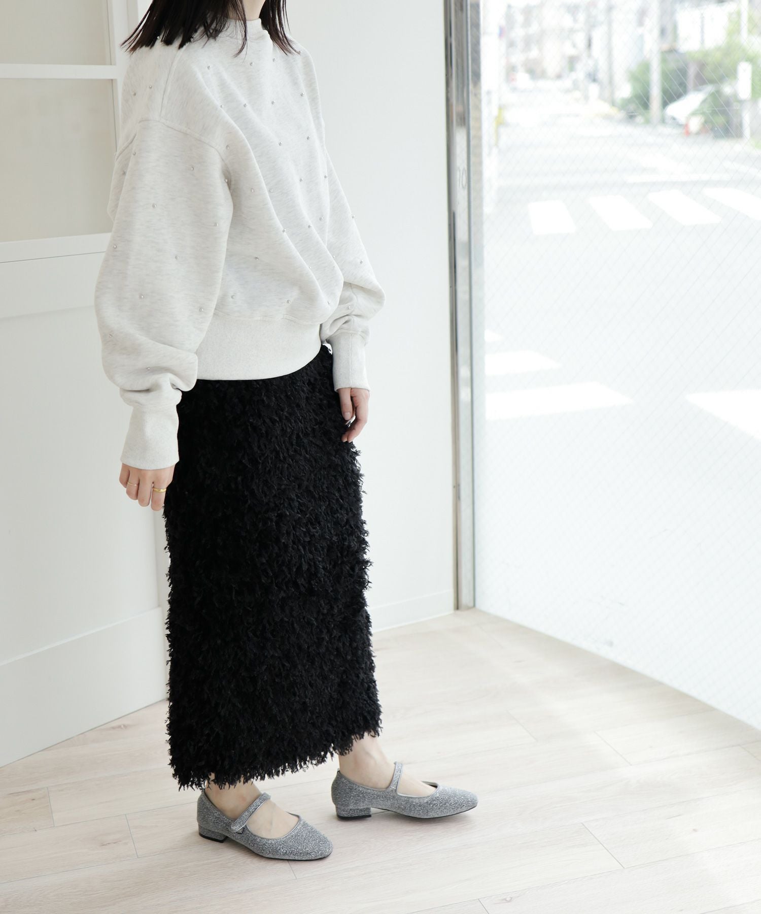 取り外し可能リボン付きメリージェーンパンプス▲返品不可